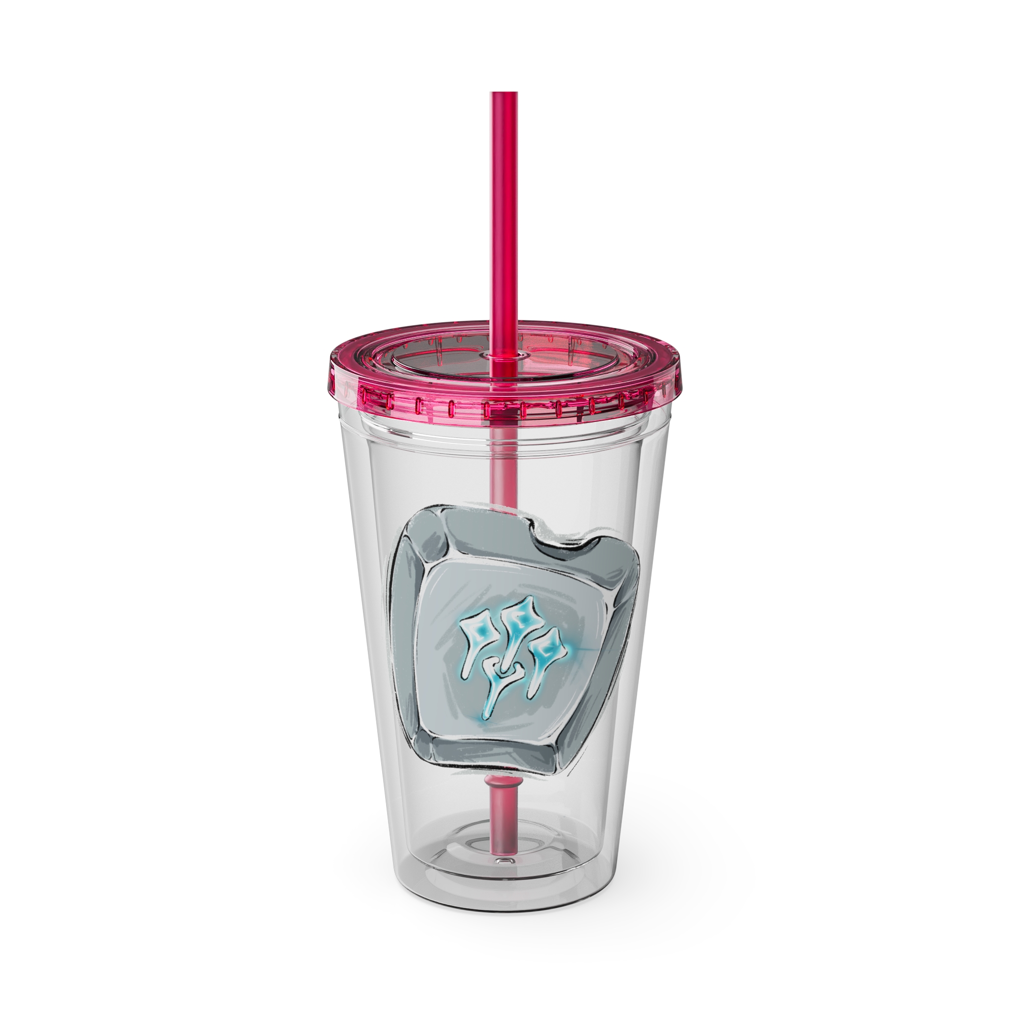 Sage Clear Tumbler with Straw - Image 33