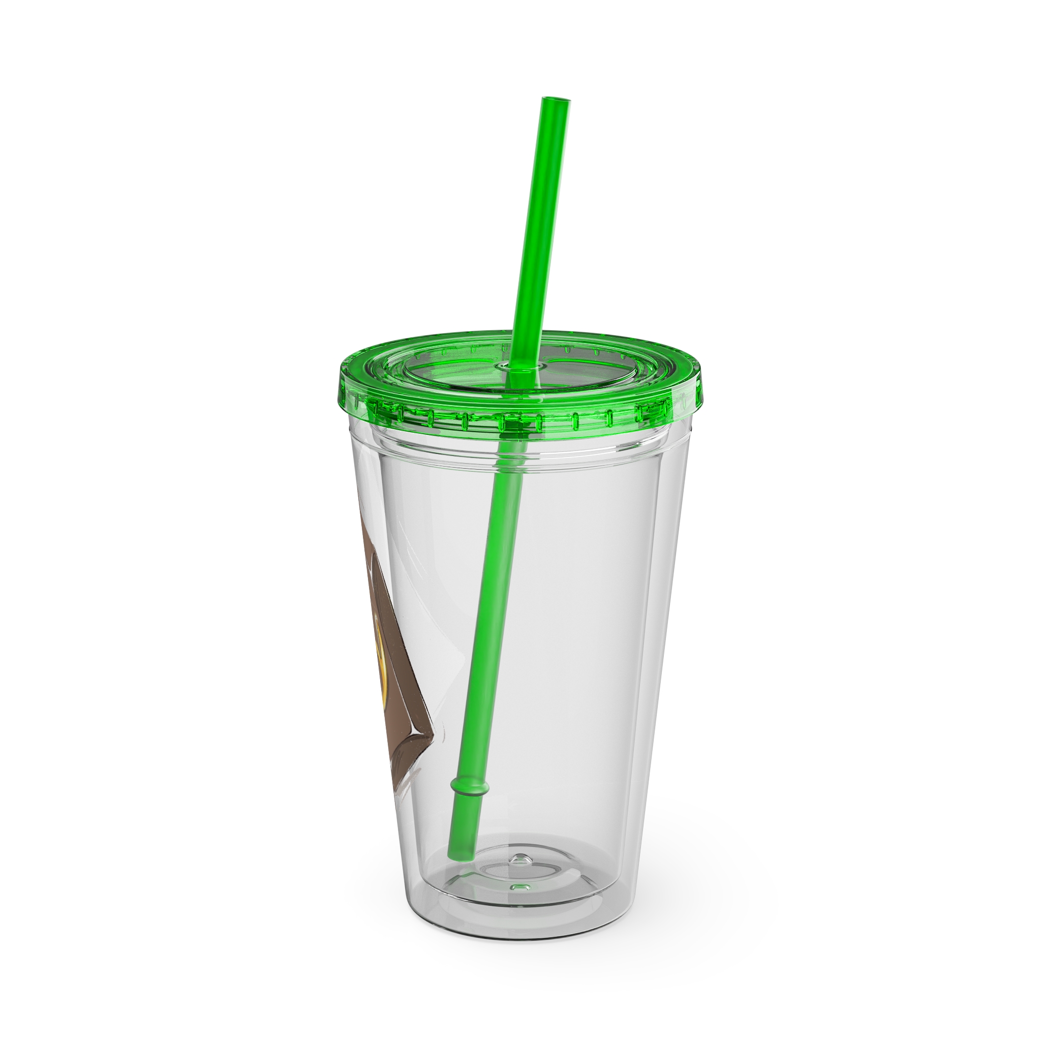 Samurai Clear Tumbler with Straw - Image 20