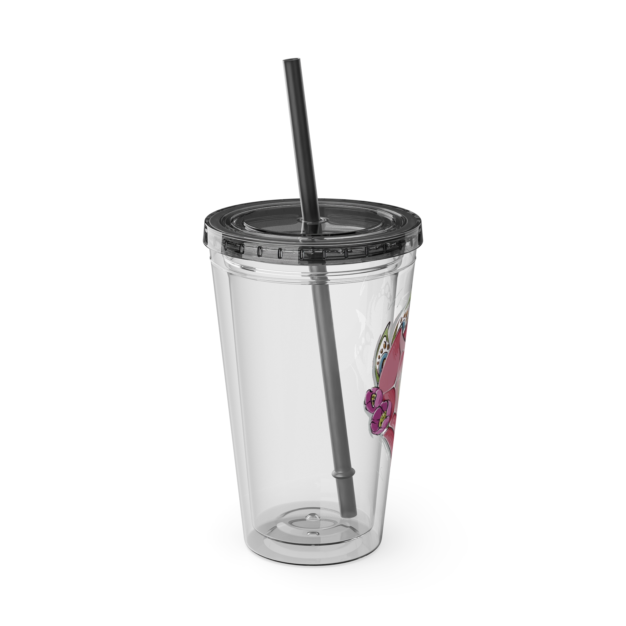 Dancer Clear Tumbler with Straw - Image 10