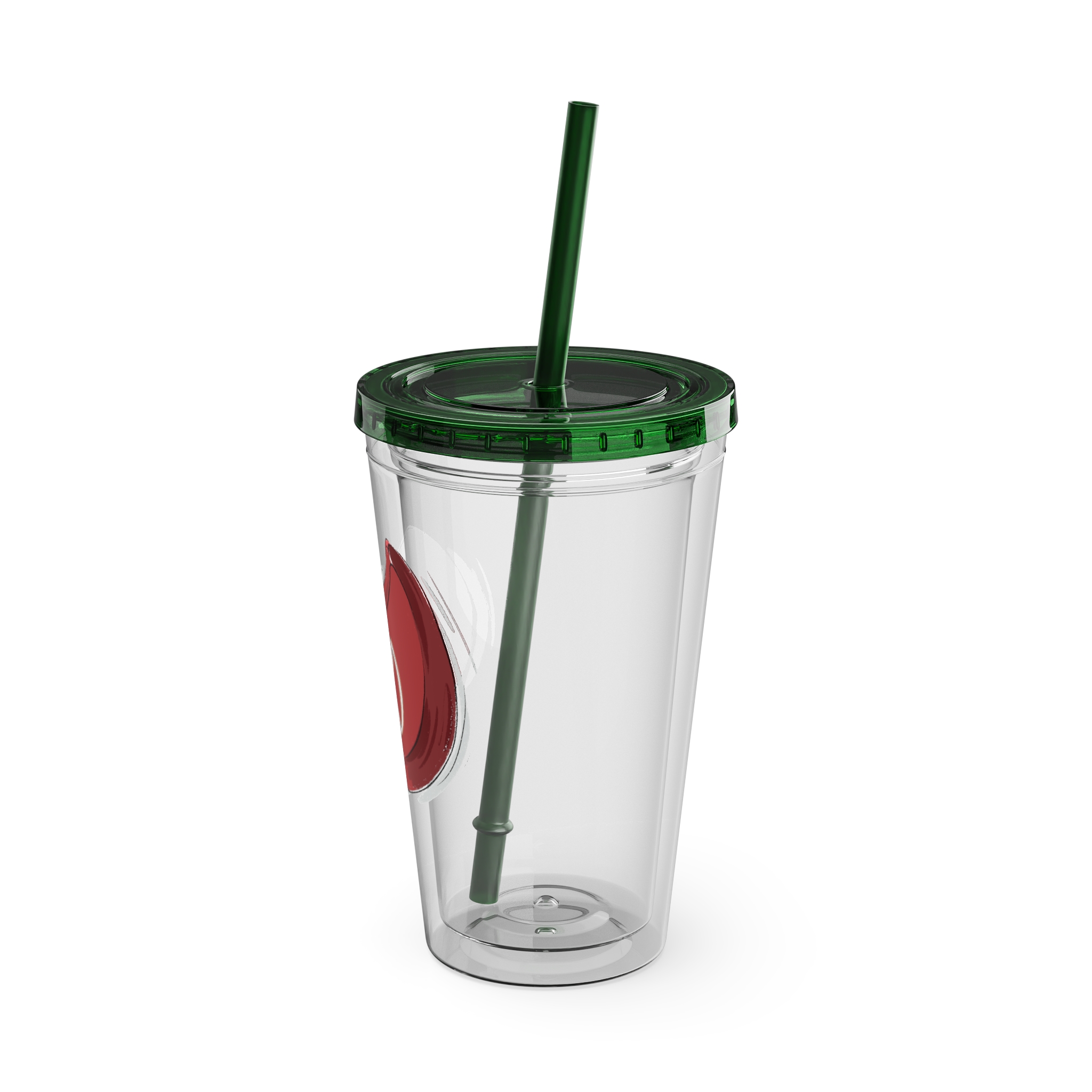Warrior Clear Tumbler with Straw - Image 28