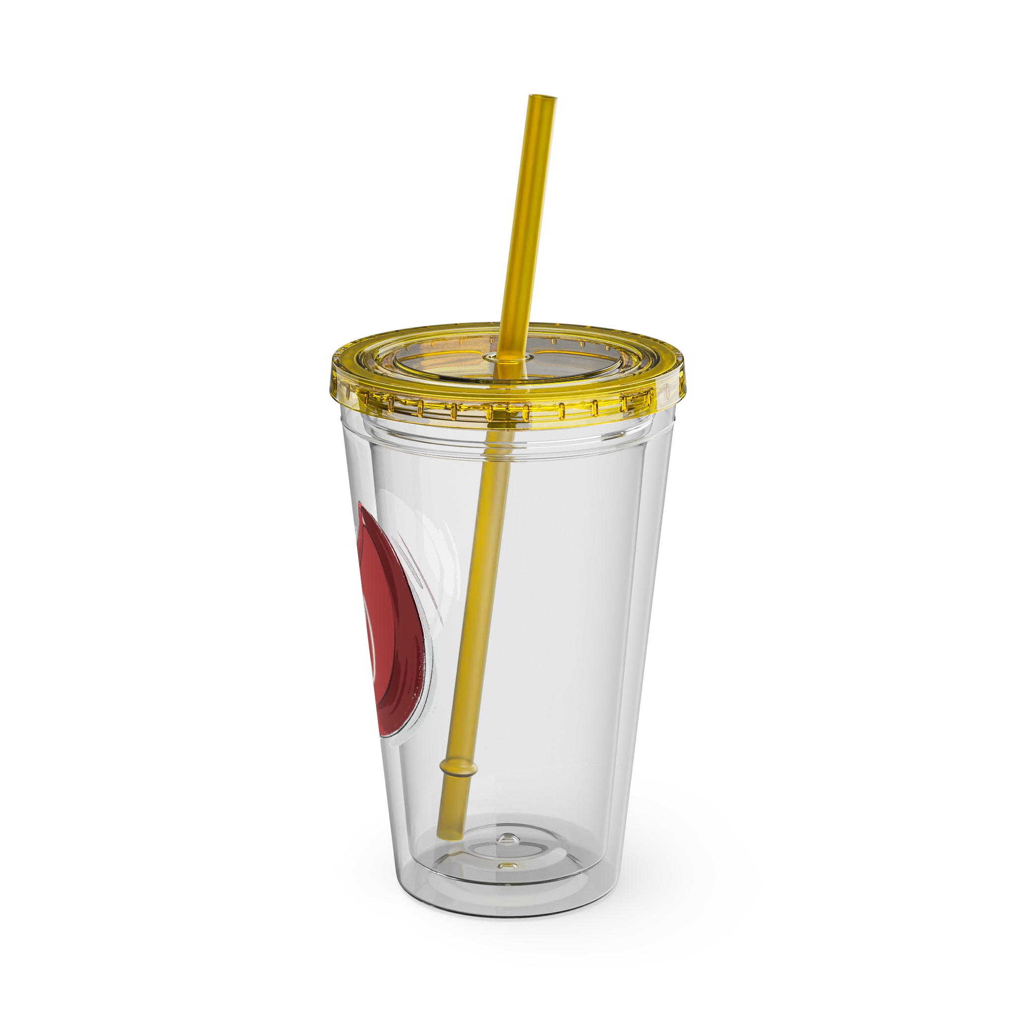 Warrior Clear Tumbler with Straw - Image 20