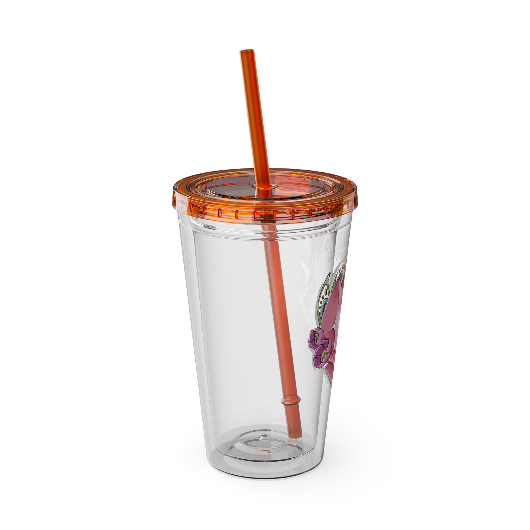 Dancer Clear Tumbler with Straw - Image 14