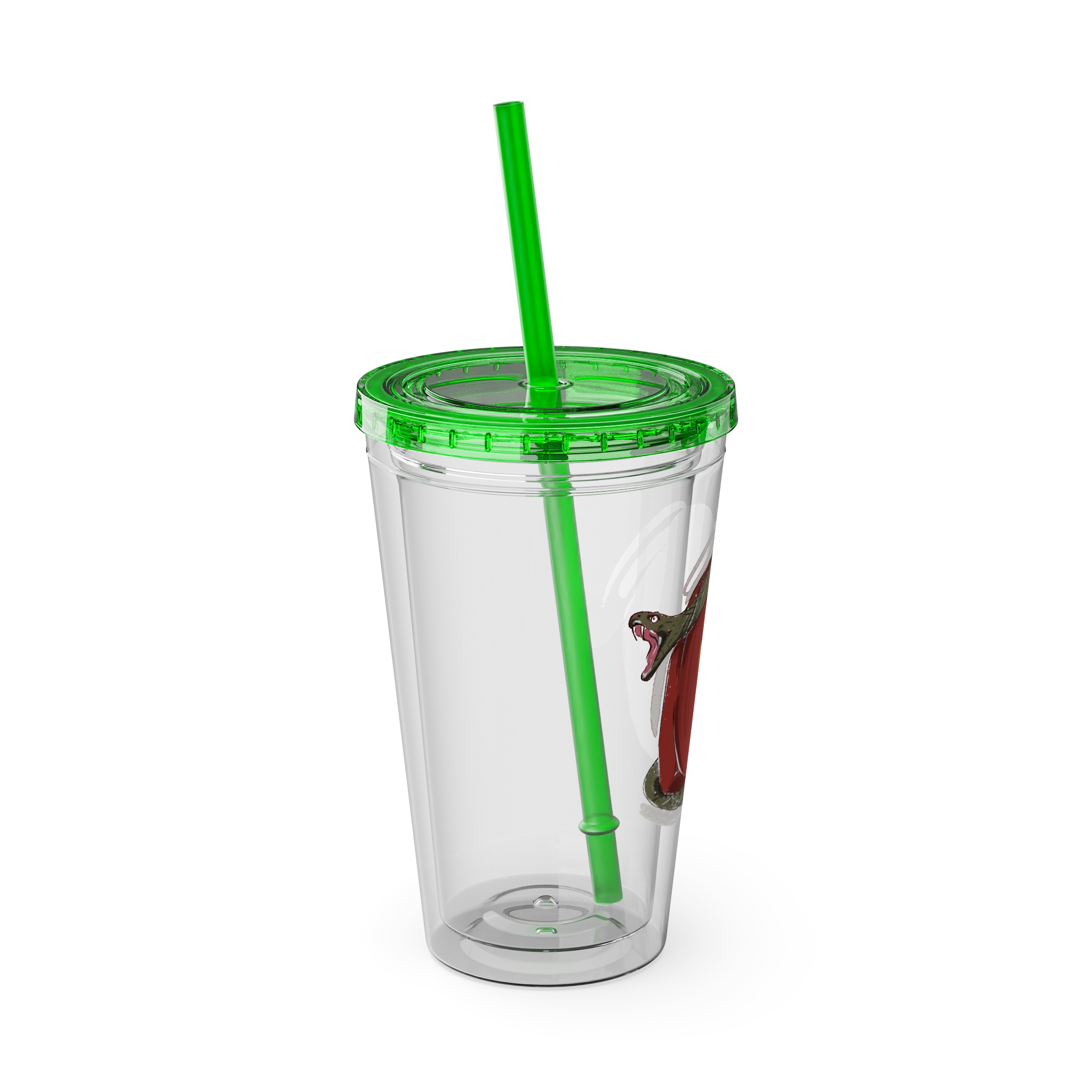 Viper Clear Tumbler with Straw - Image 2