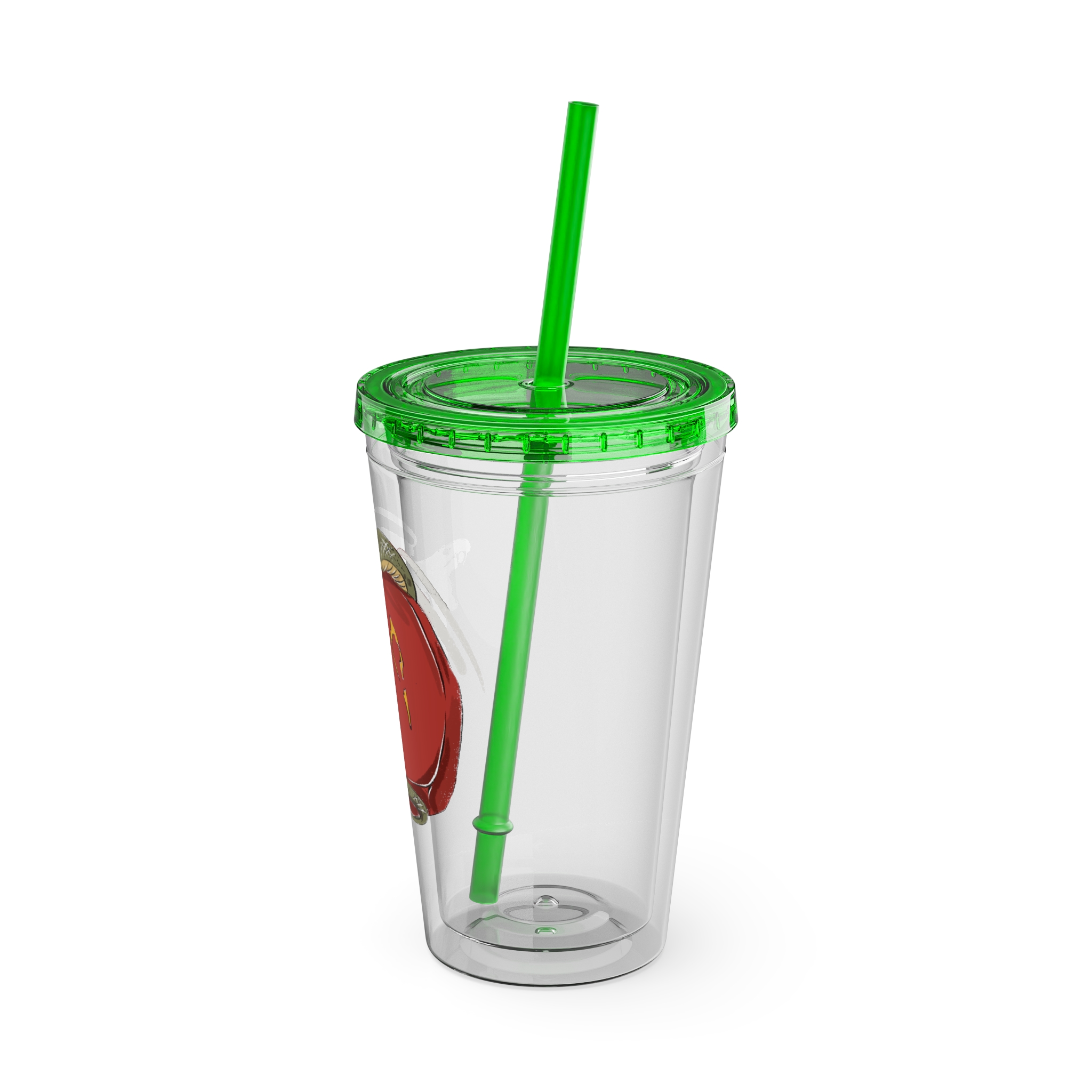 Viper Clear Tumbler with Straw - Image 4