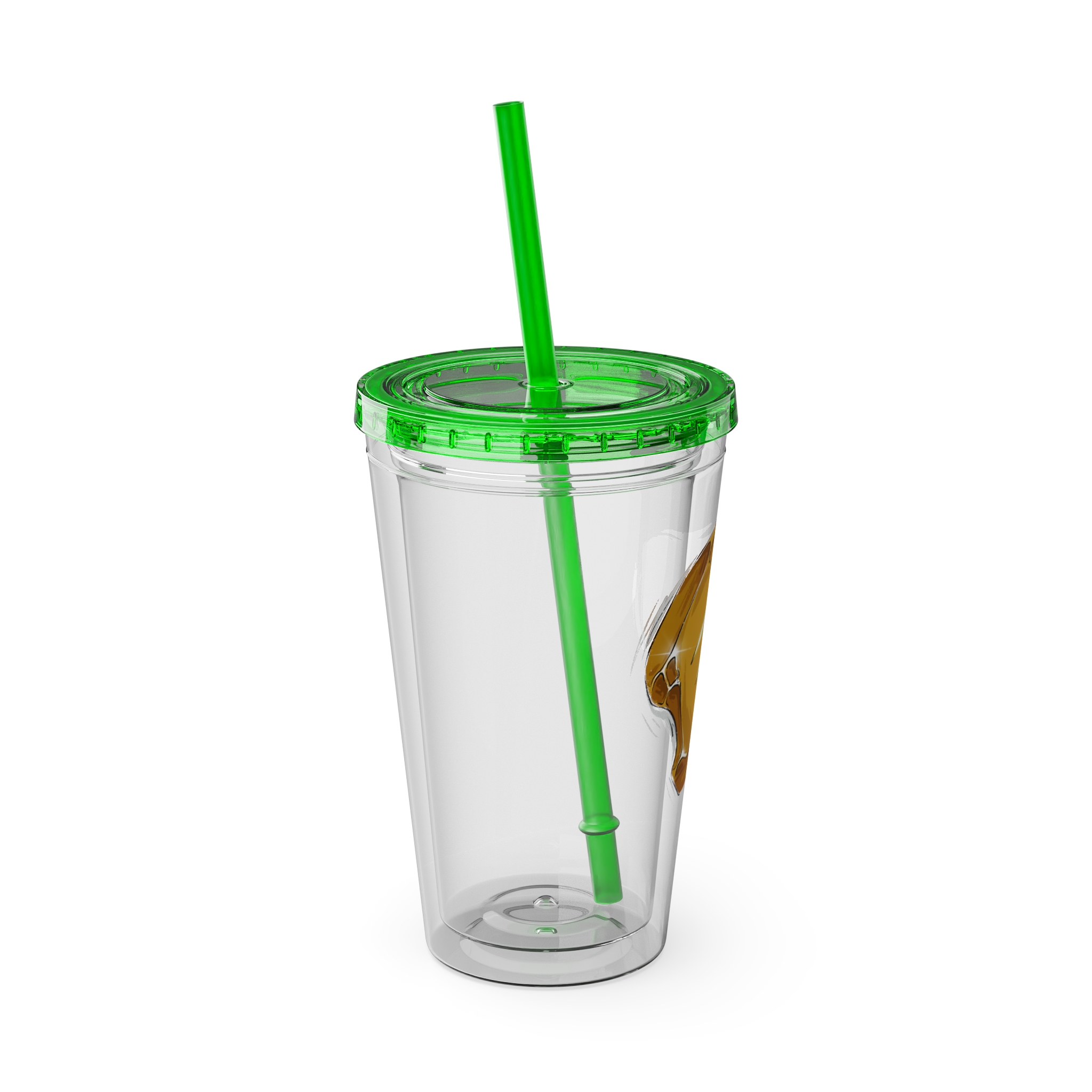 Monk Clear Tumbler with Straw - Image 18