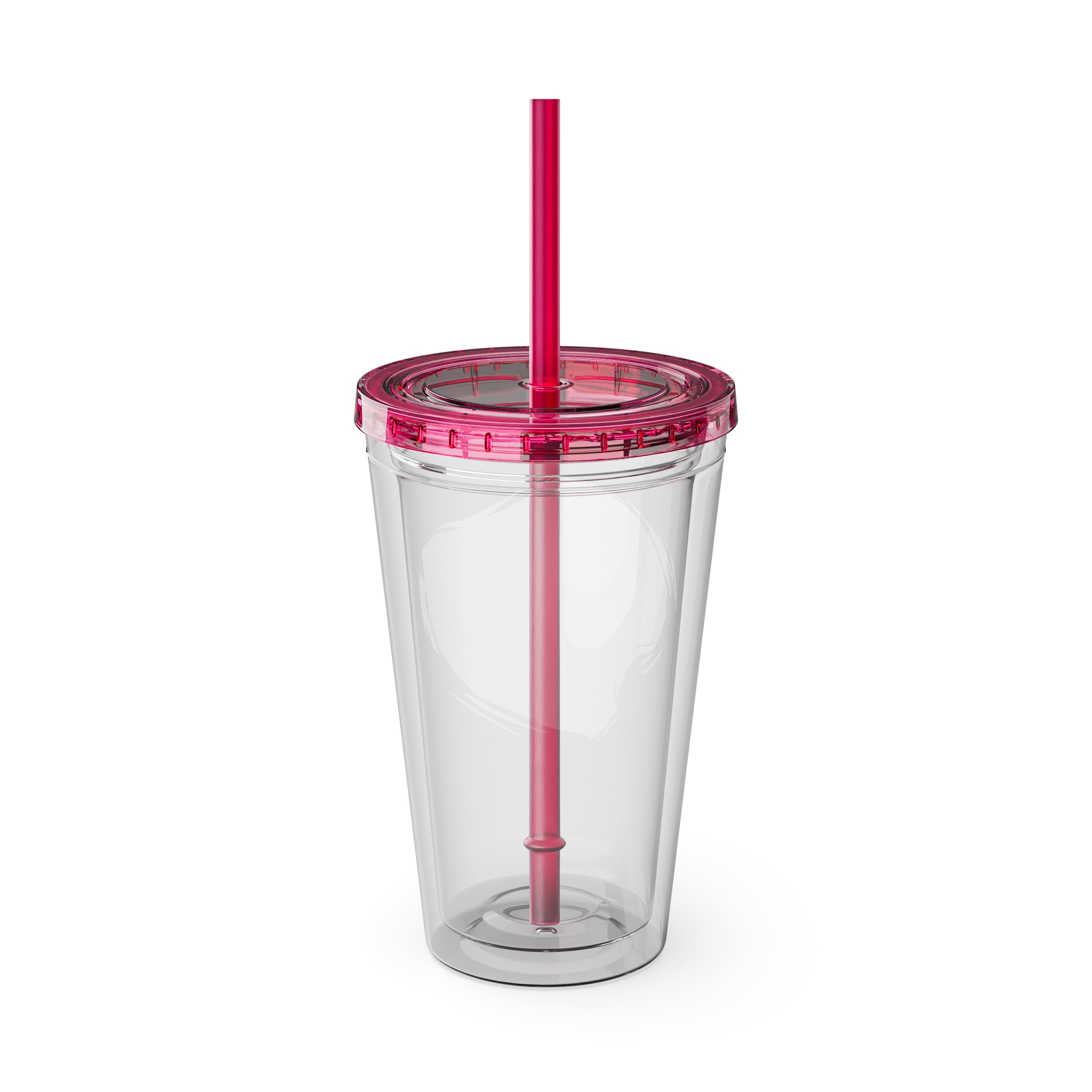 Monk Clear Tumbler with Straw - Image 35