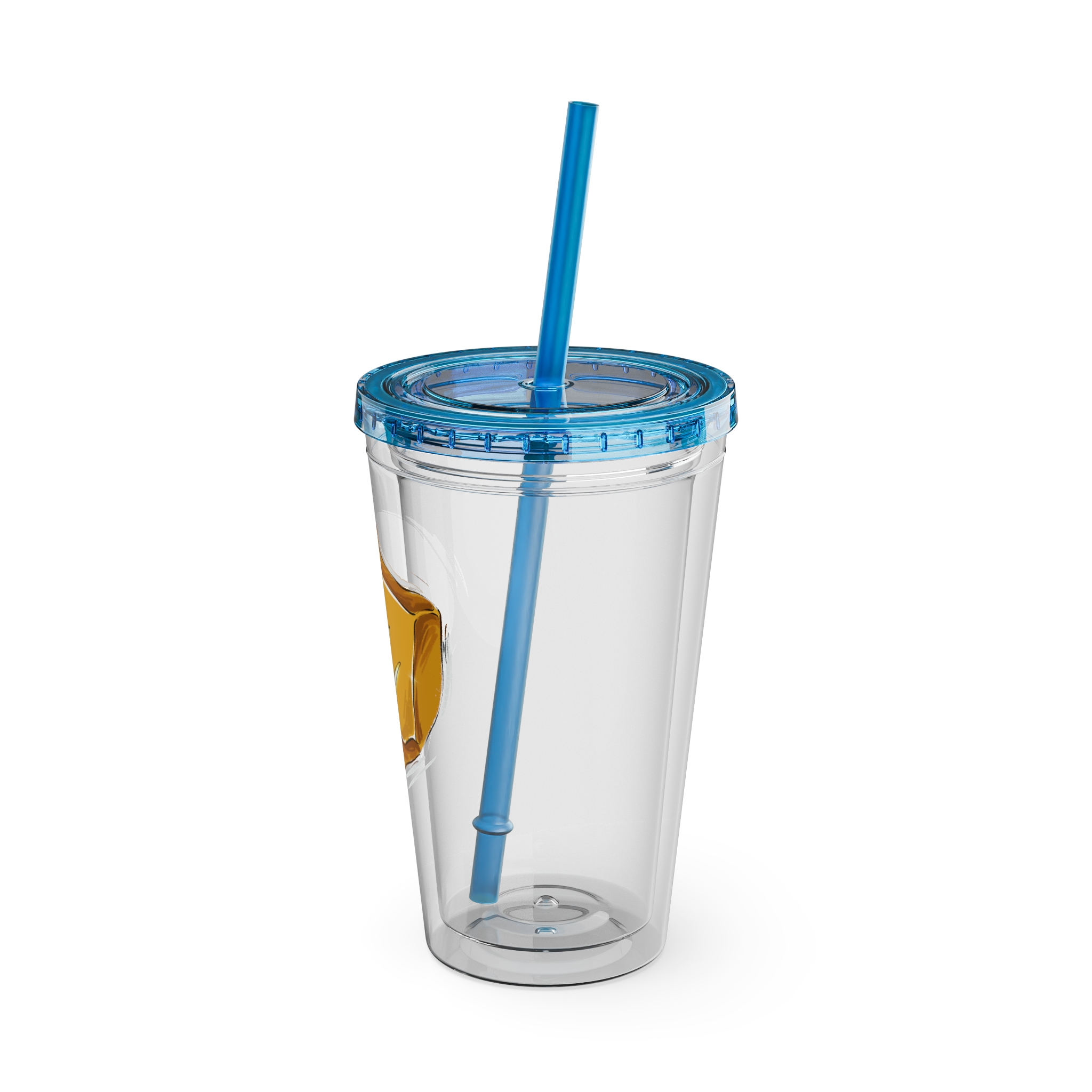 Monk Clear Tumbler with Straw - Image 28