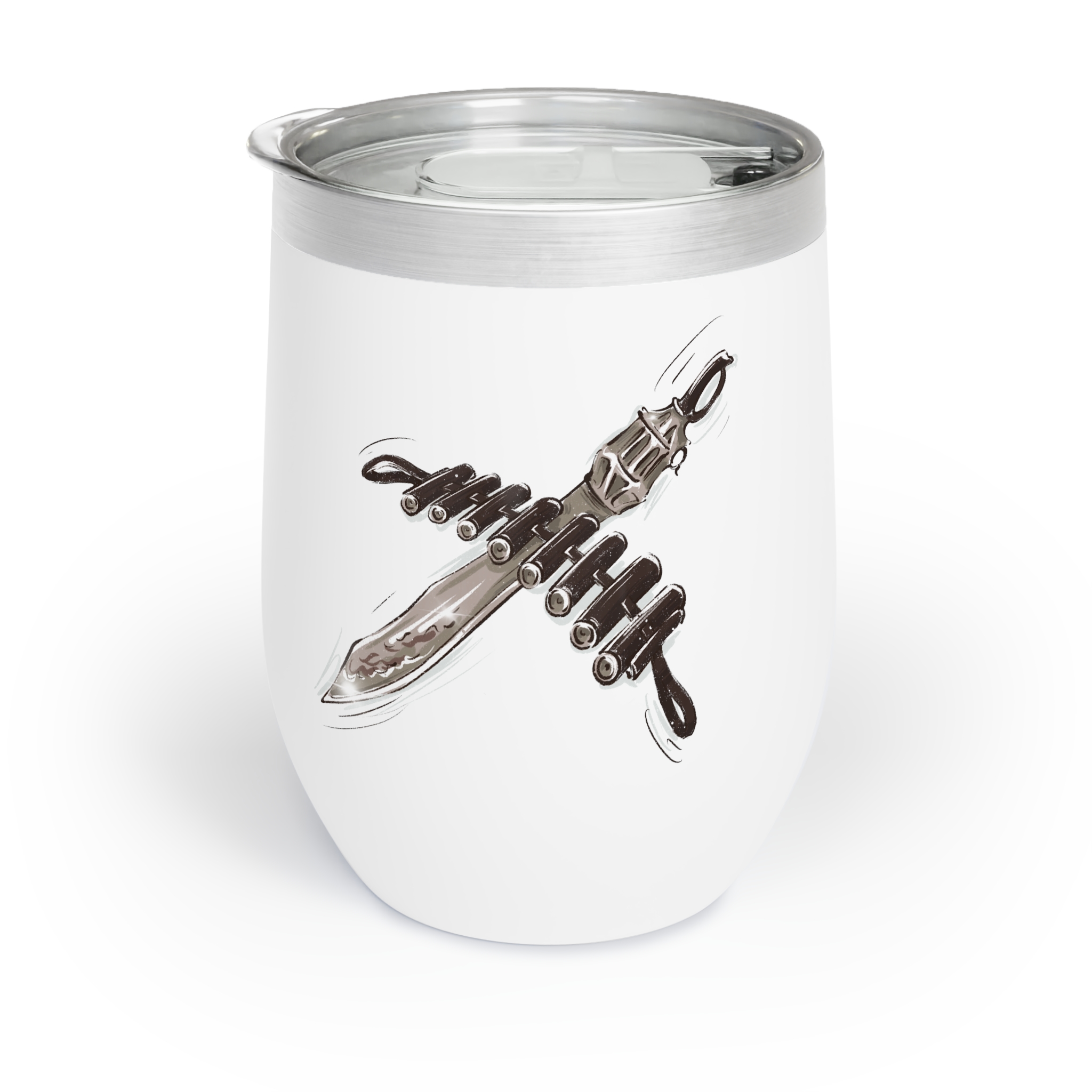 Gunbreaker Wine Tumbler 12oz - Image 2