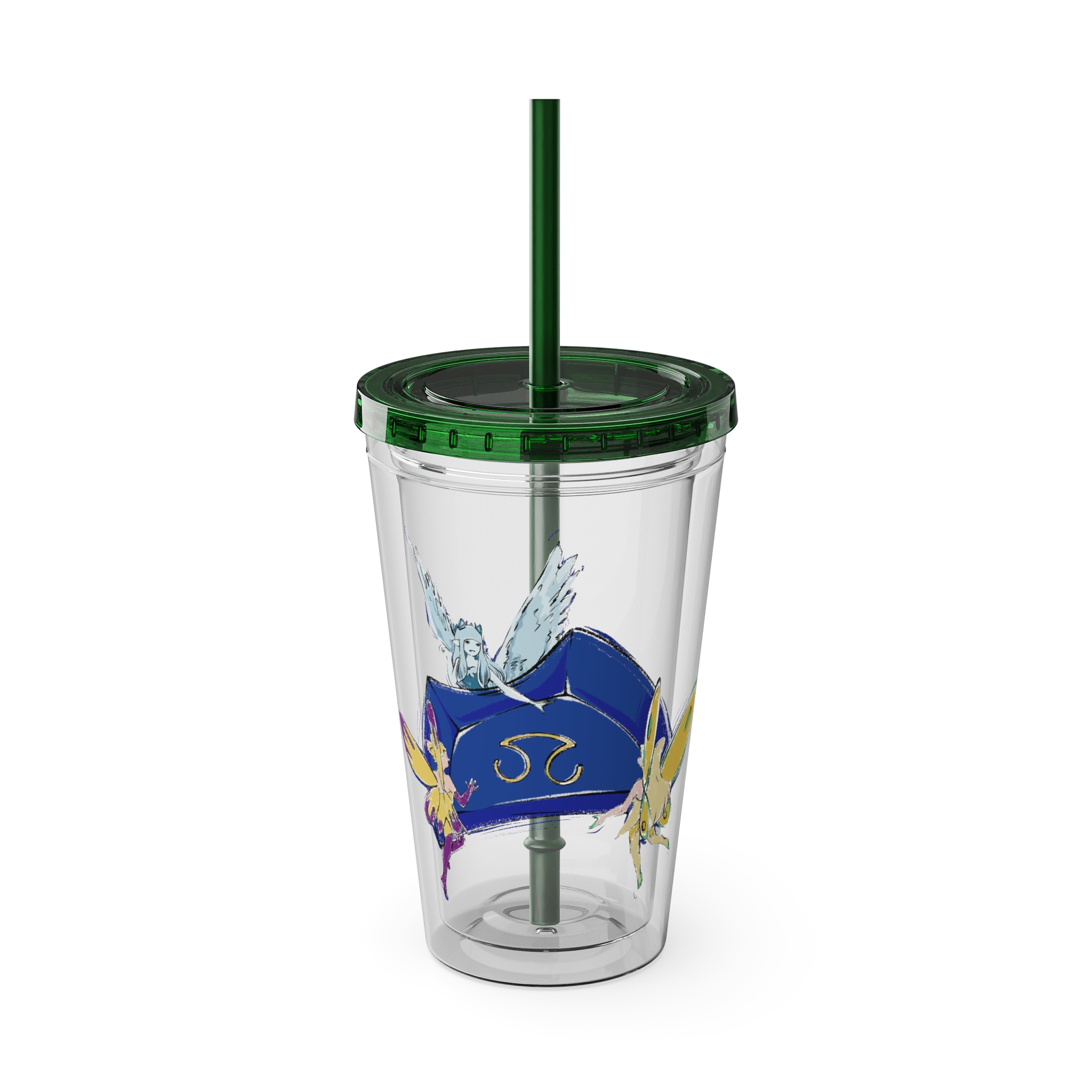 Scholar Clear Tumbler with Straw - Image 25