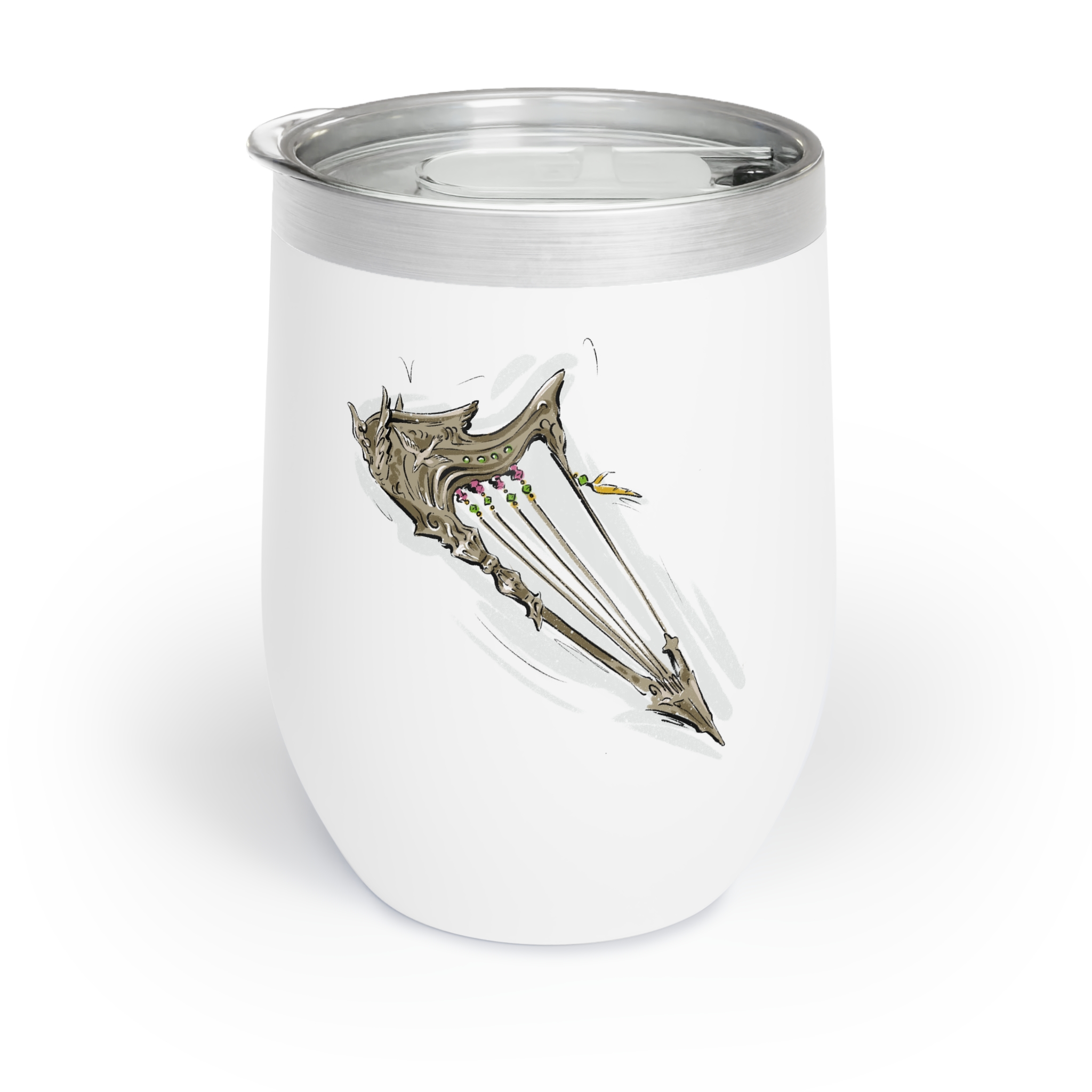Bard Wine Tumbler 12oz - Image 2