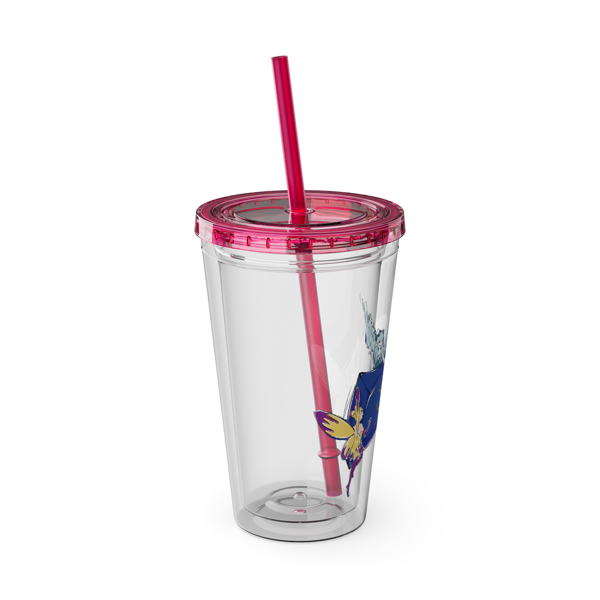 Scholar Clear Tumbler with Straw - Image 34