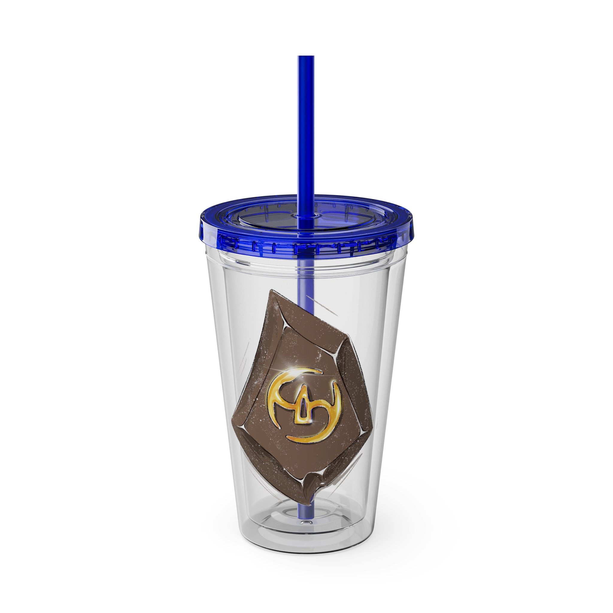 Samurai Clear Tumbler with Straw - Image 29
