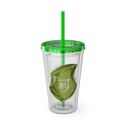 Bard Clear Tumbler with Straw