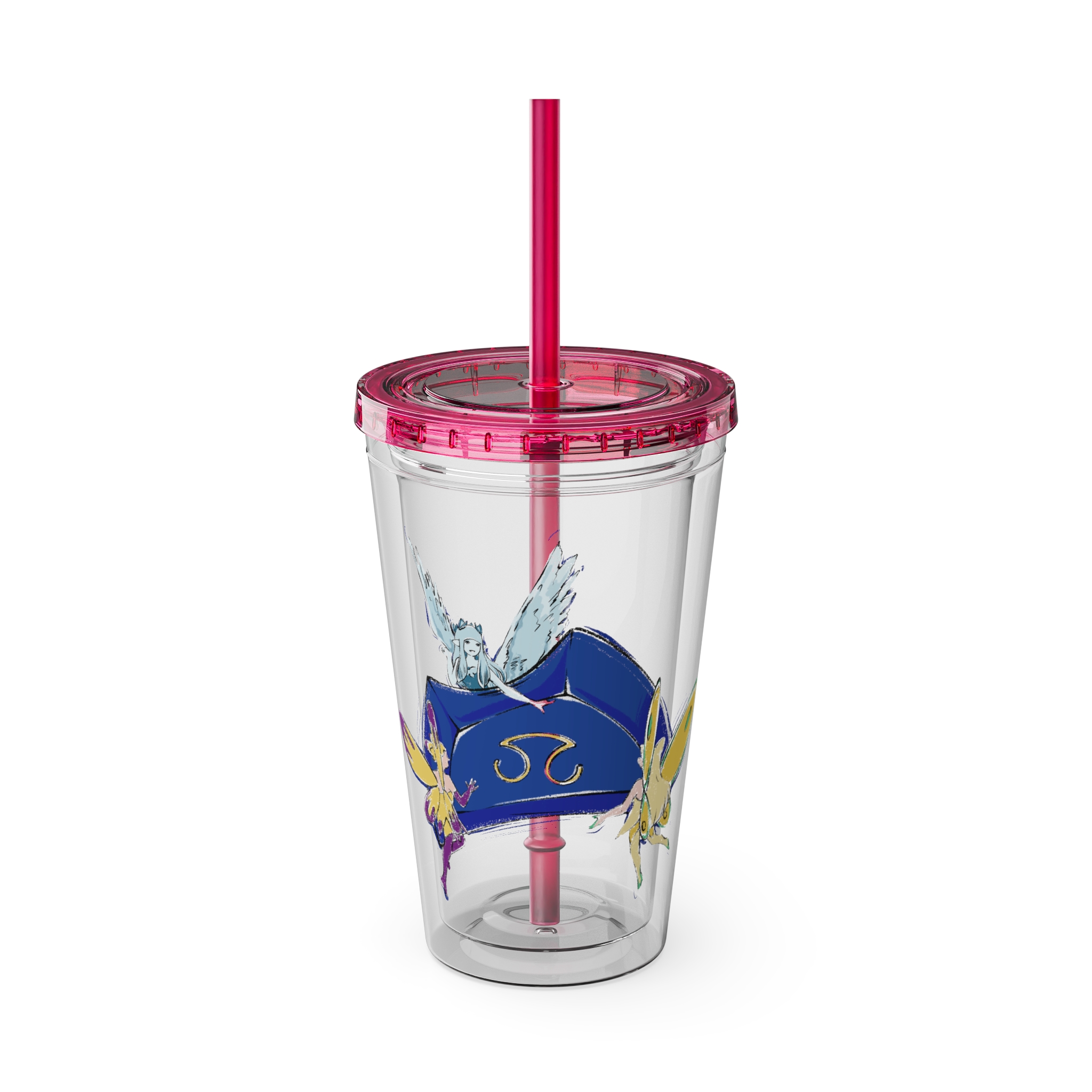 Scholar Clear Tumbler with Straw - Image 33