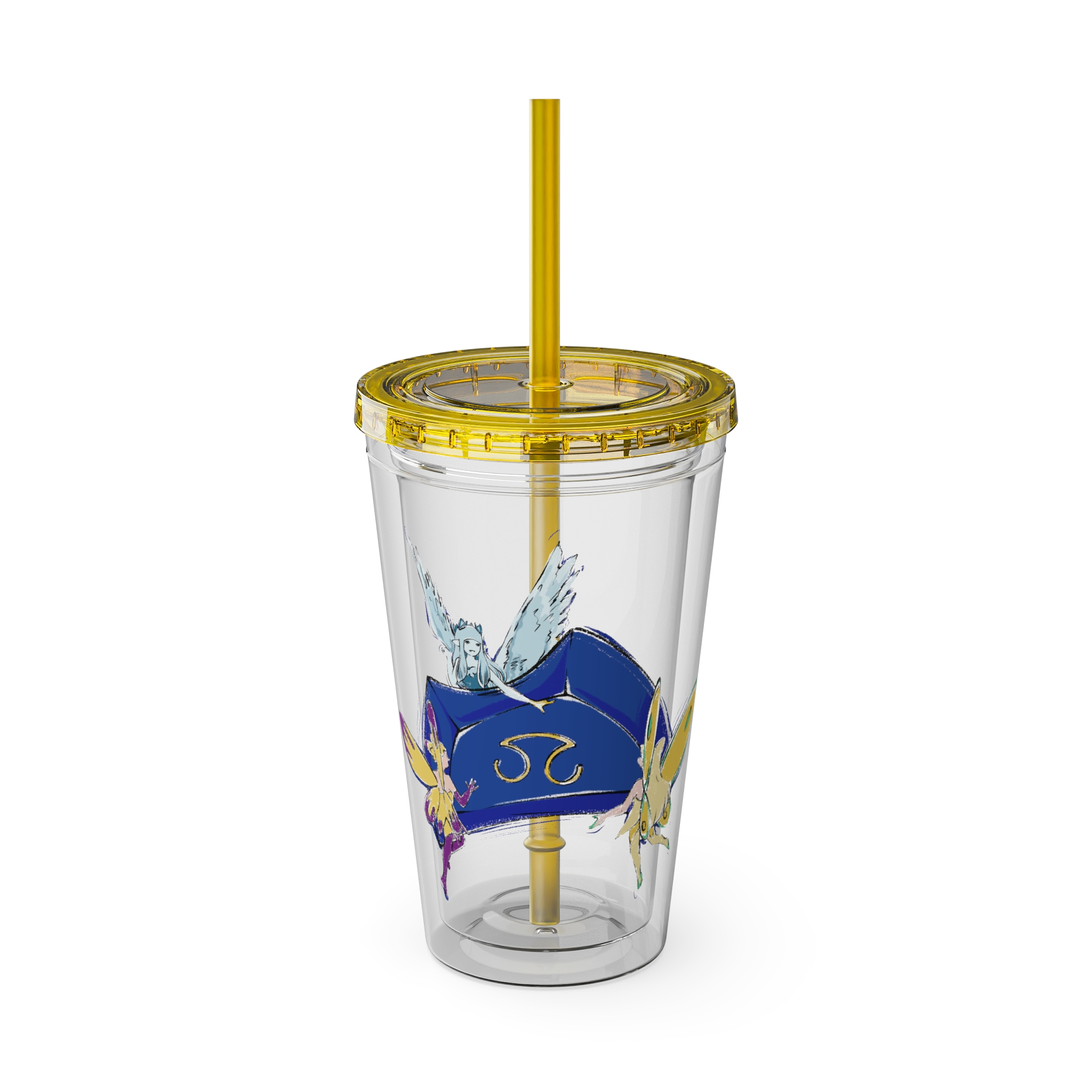 Scholar Clear Tumbler with Straw - Image 17