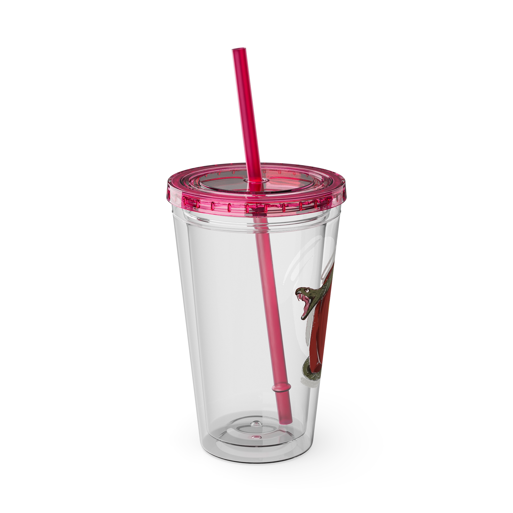 Viper Clear Tumbler with Straw - Image 34