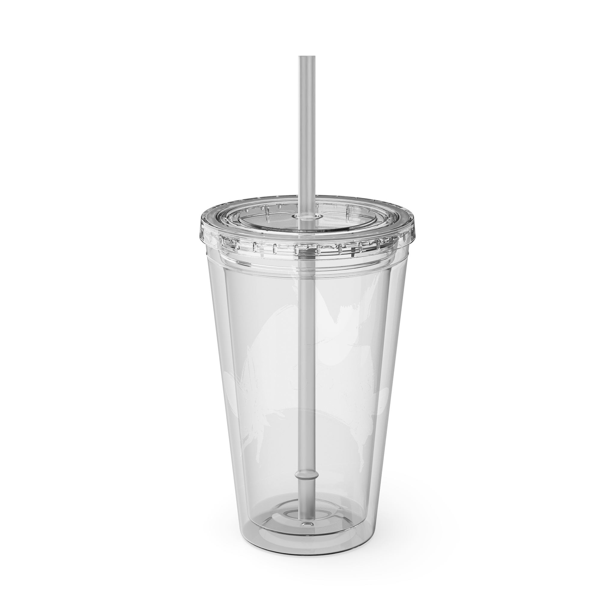 Scholar Clear Tumbler with Straw - Image 7