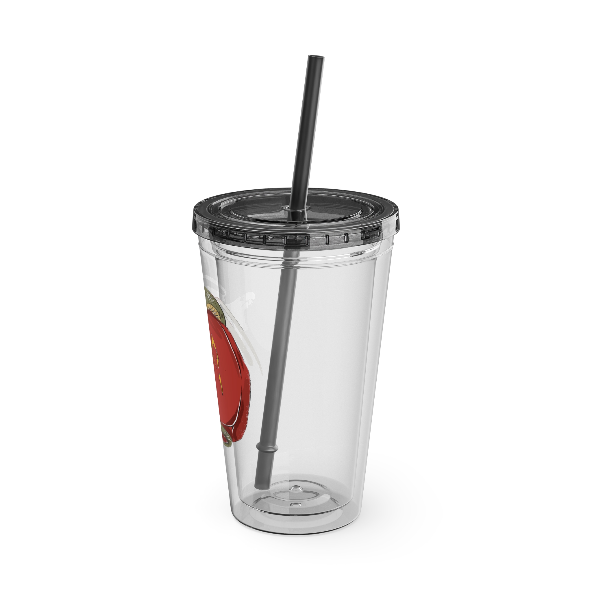 Viper Clear Tumbler with Straw - Image 12