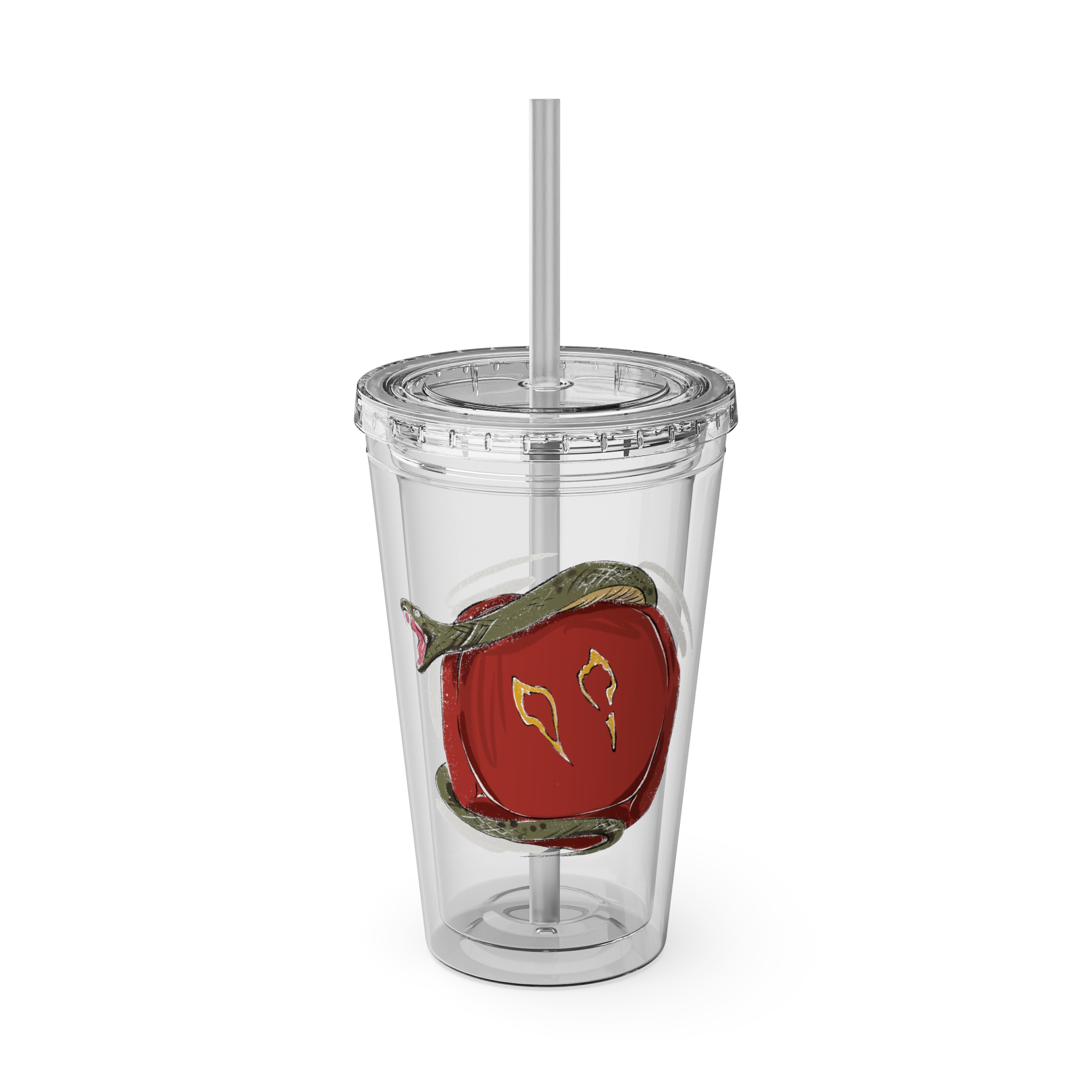 Viper Clear Tumbler with Straw - Image 5