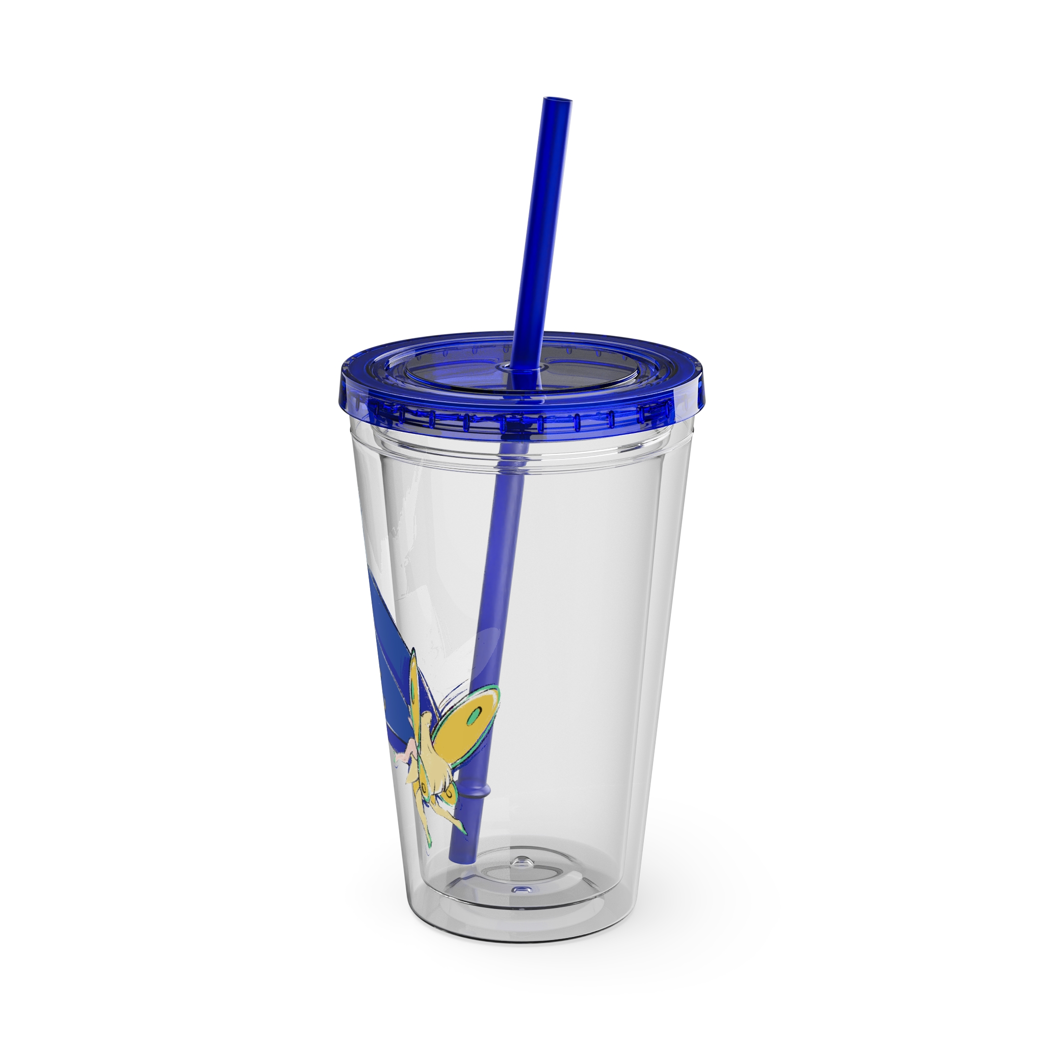 Scholar Clear Tumbler with Straw - Image 4