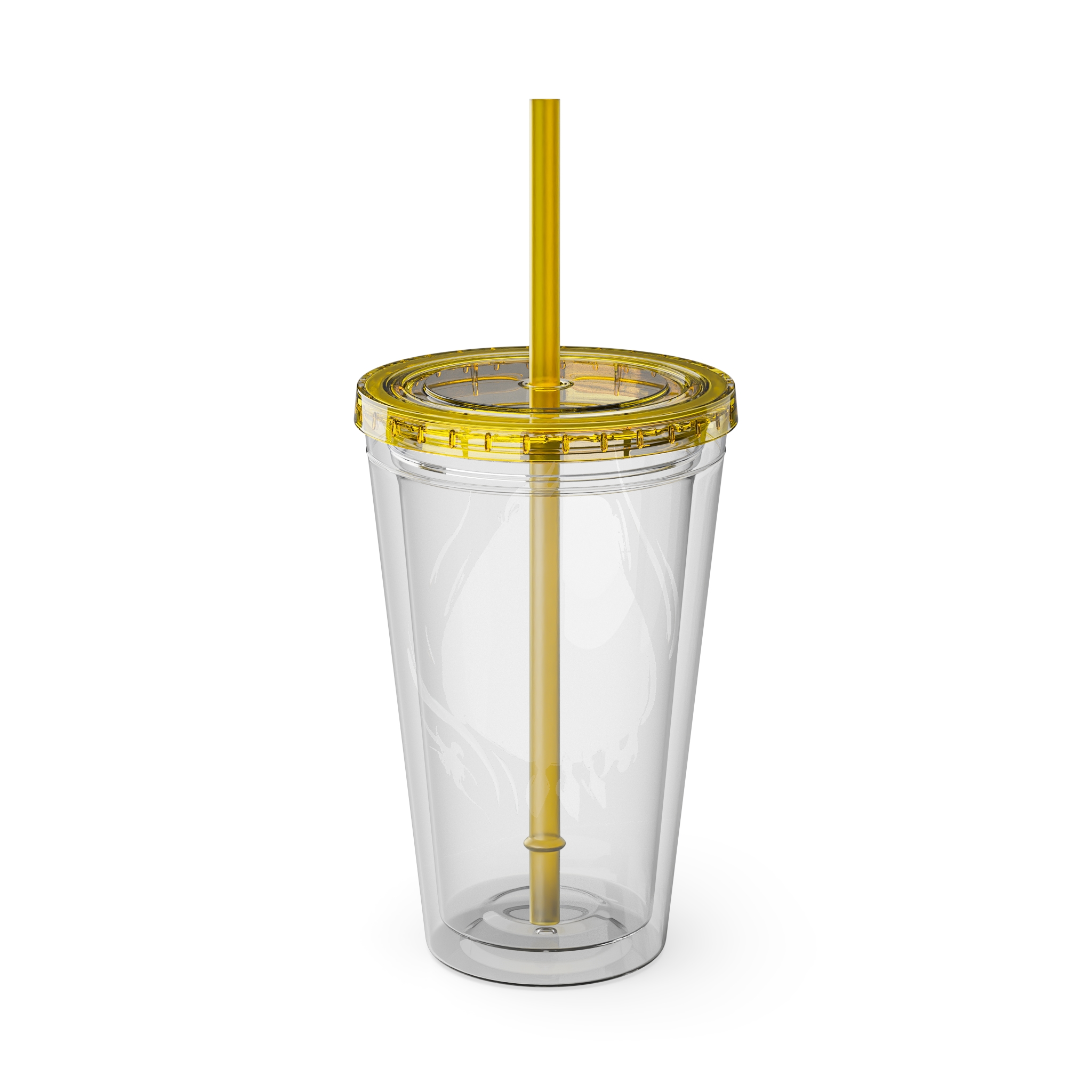 Black Mage Clear Tumbler with Straw - Image 19