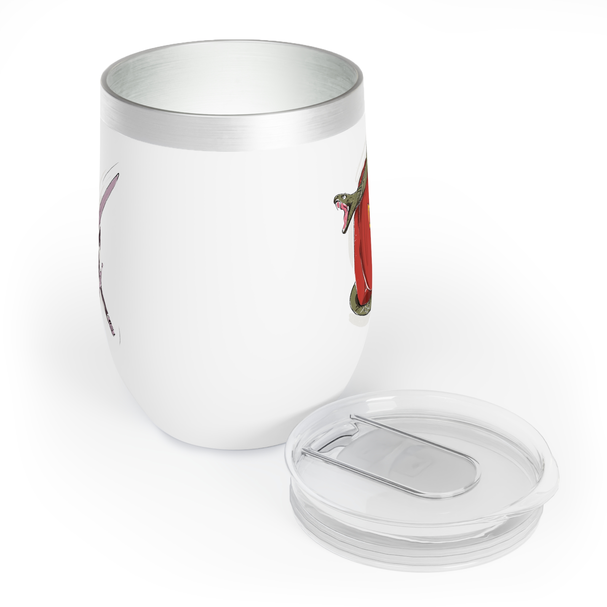 Viper Wine Tumbler 12oz - Image 3