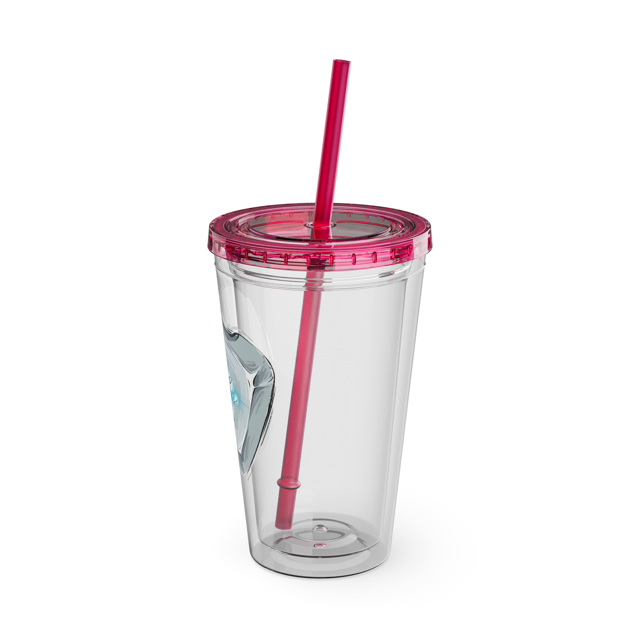 Sage Clear Tumbler with Straw - Image 36