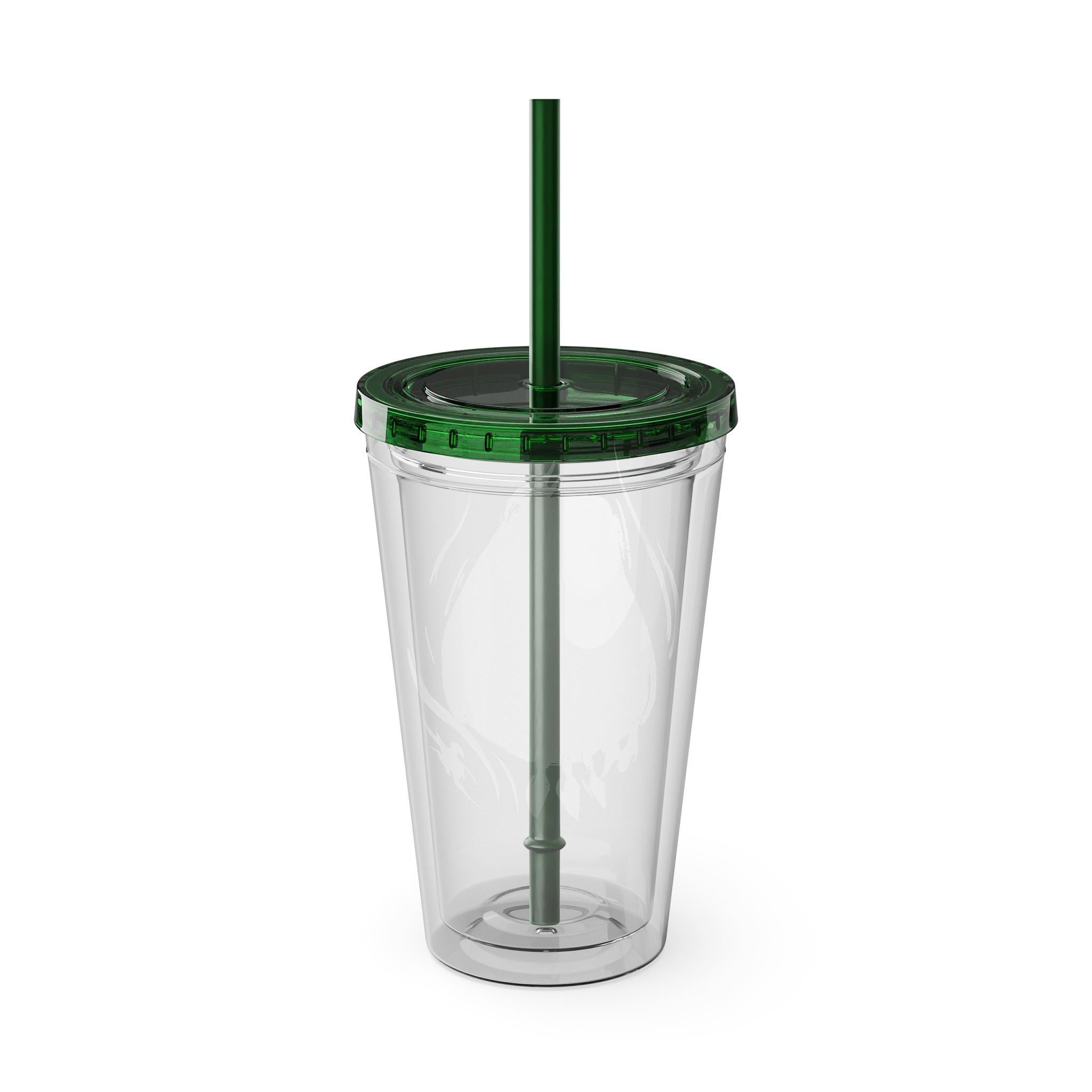 Black Mage Clear Tumbler with Straw - Image 27
