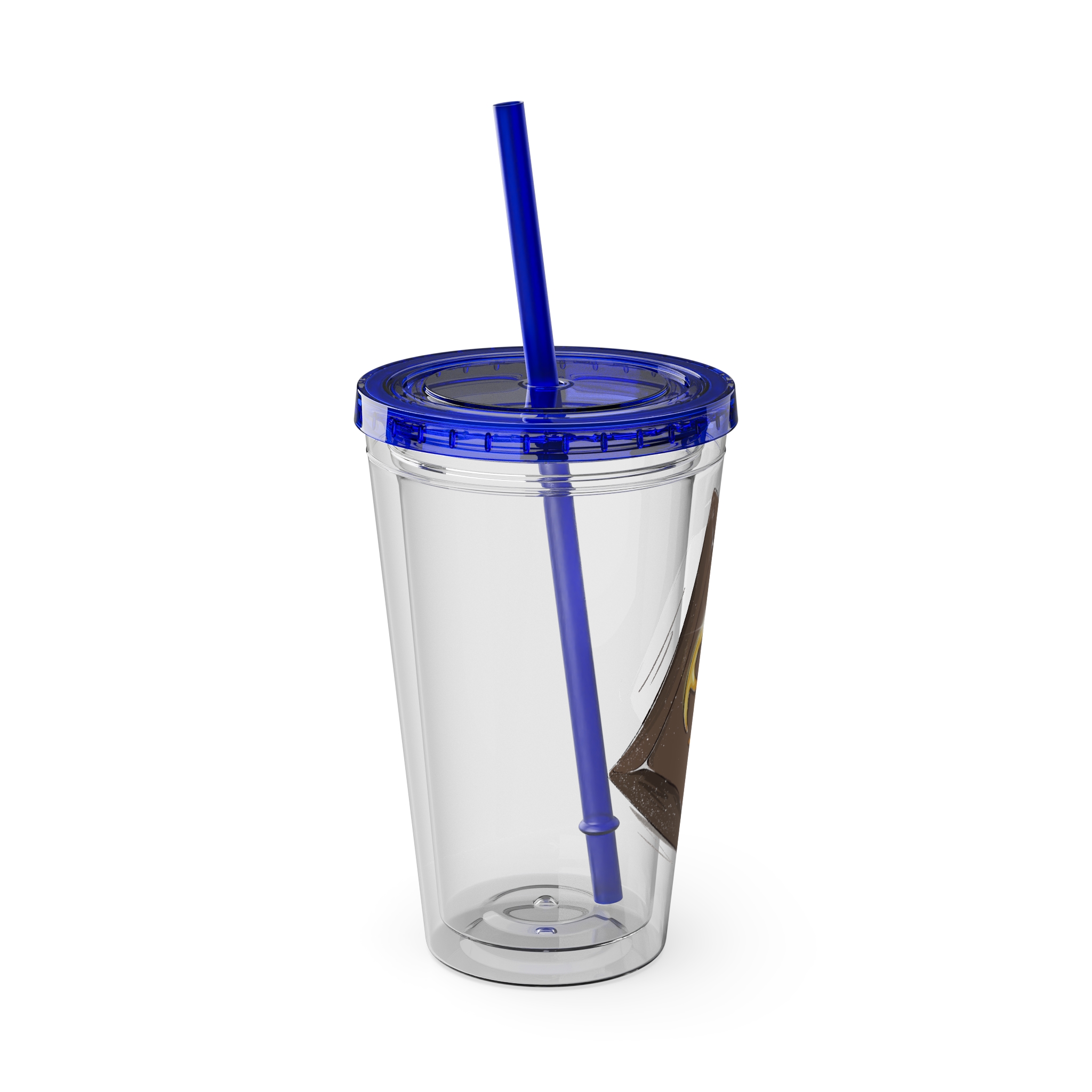 Samurai Clear Tumbler with Straw - Image 30