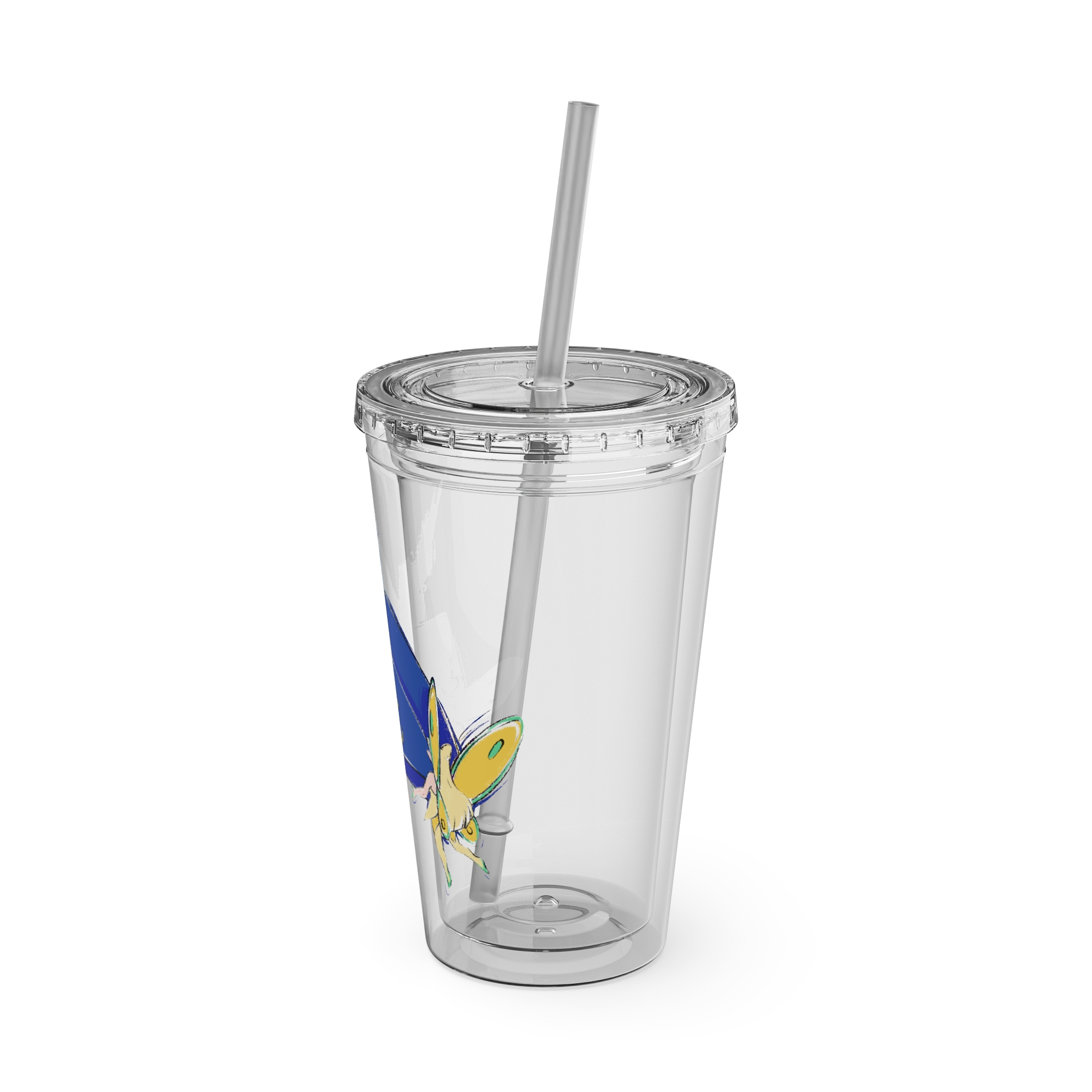 Scholar Clear Tumbler with Straw - Image 8
