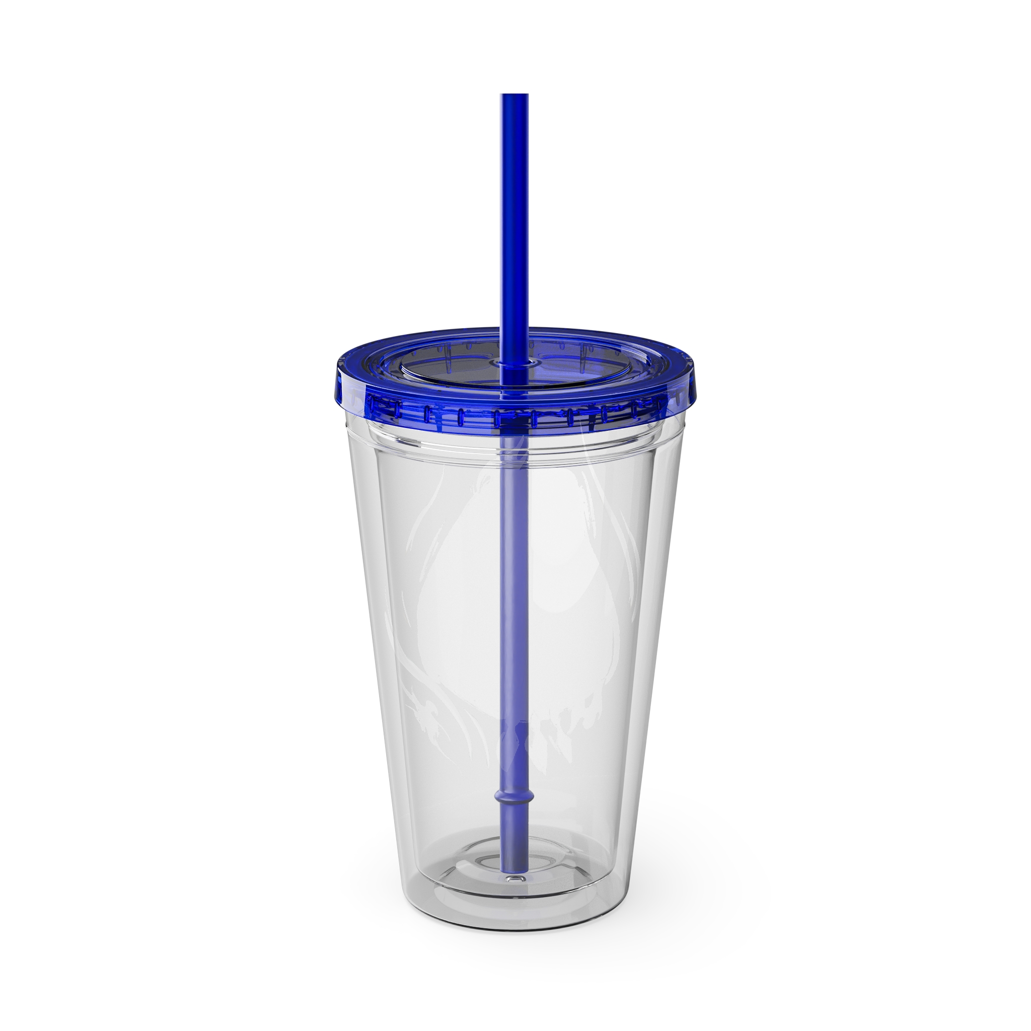 Black Mage Clear Tumbler with Straw - Image 3