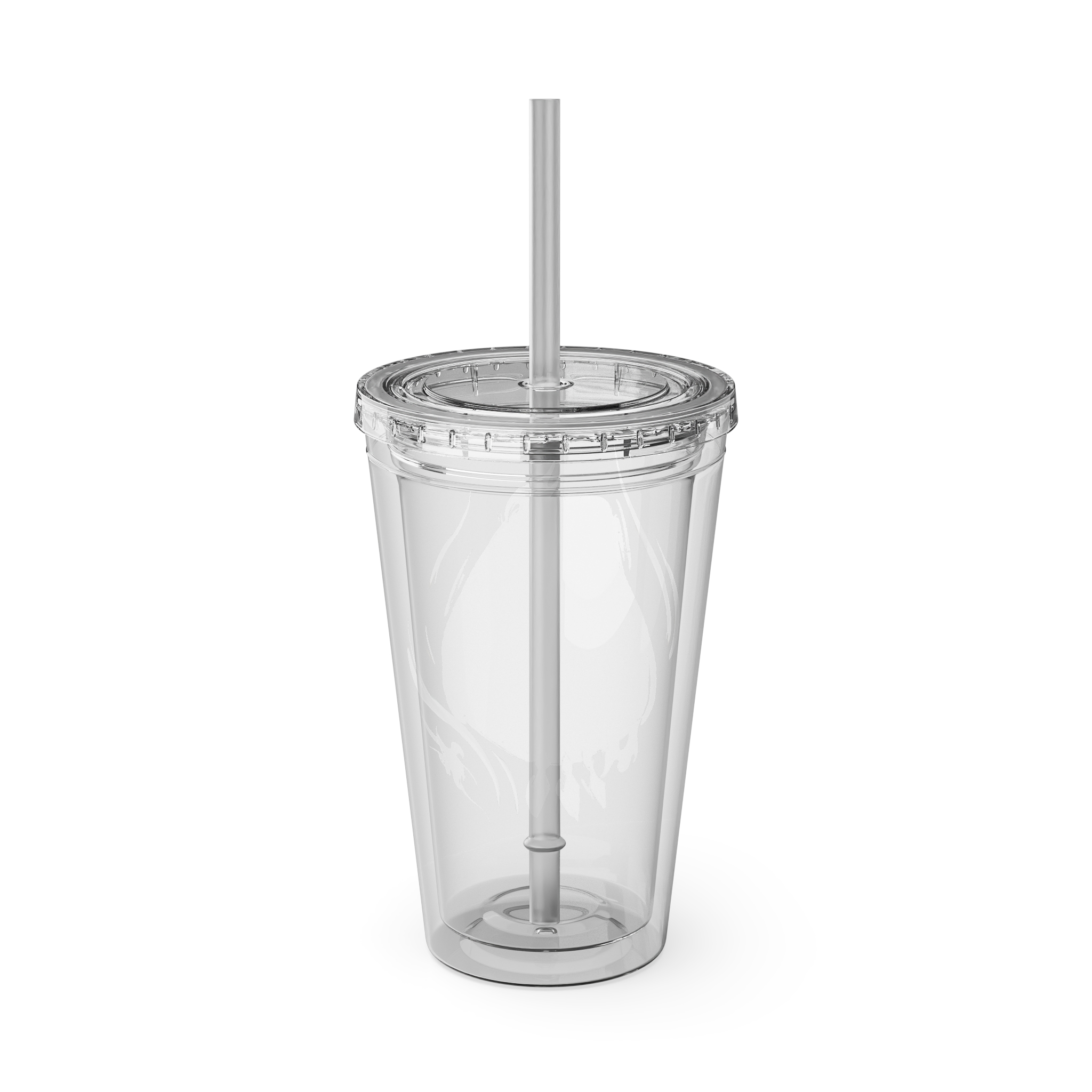 Black Mage Clear Tumbler with Straw - Image 7