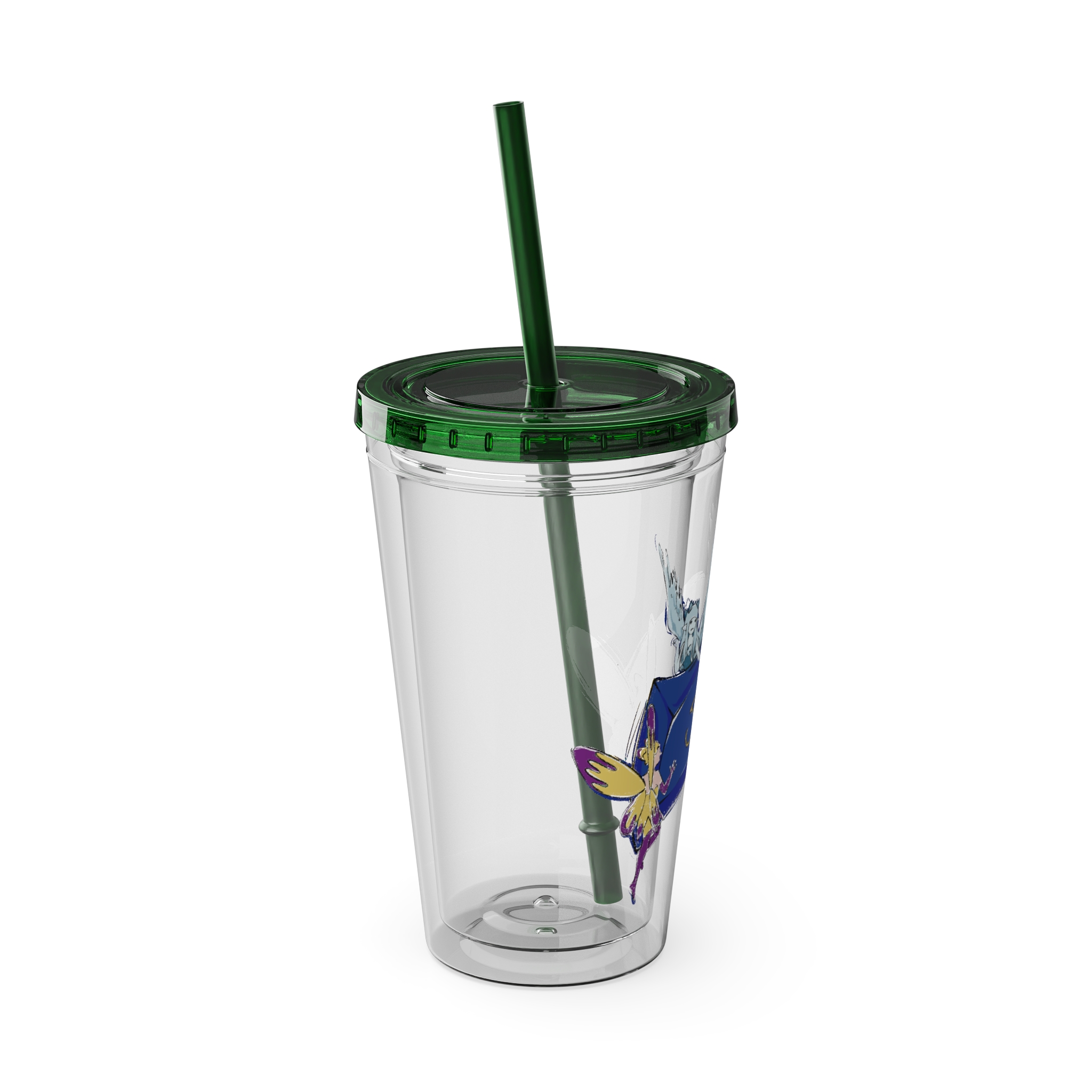 Scholar Clear Tumbler with Straw - Image 26