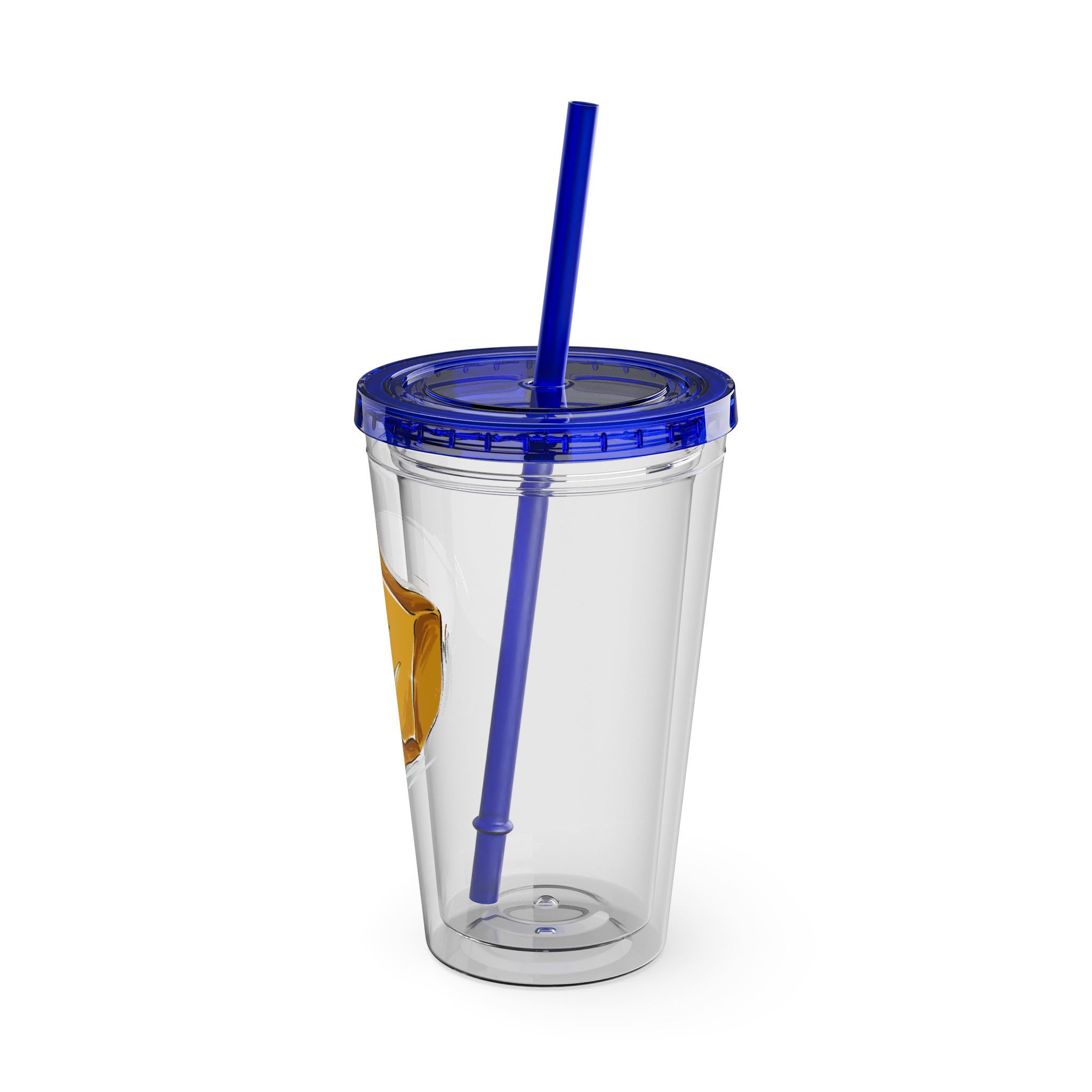 Monk Clear Tumbler with Straw - Image 32
