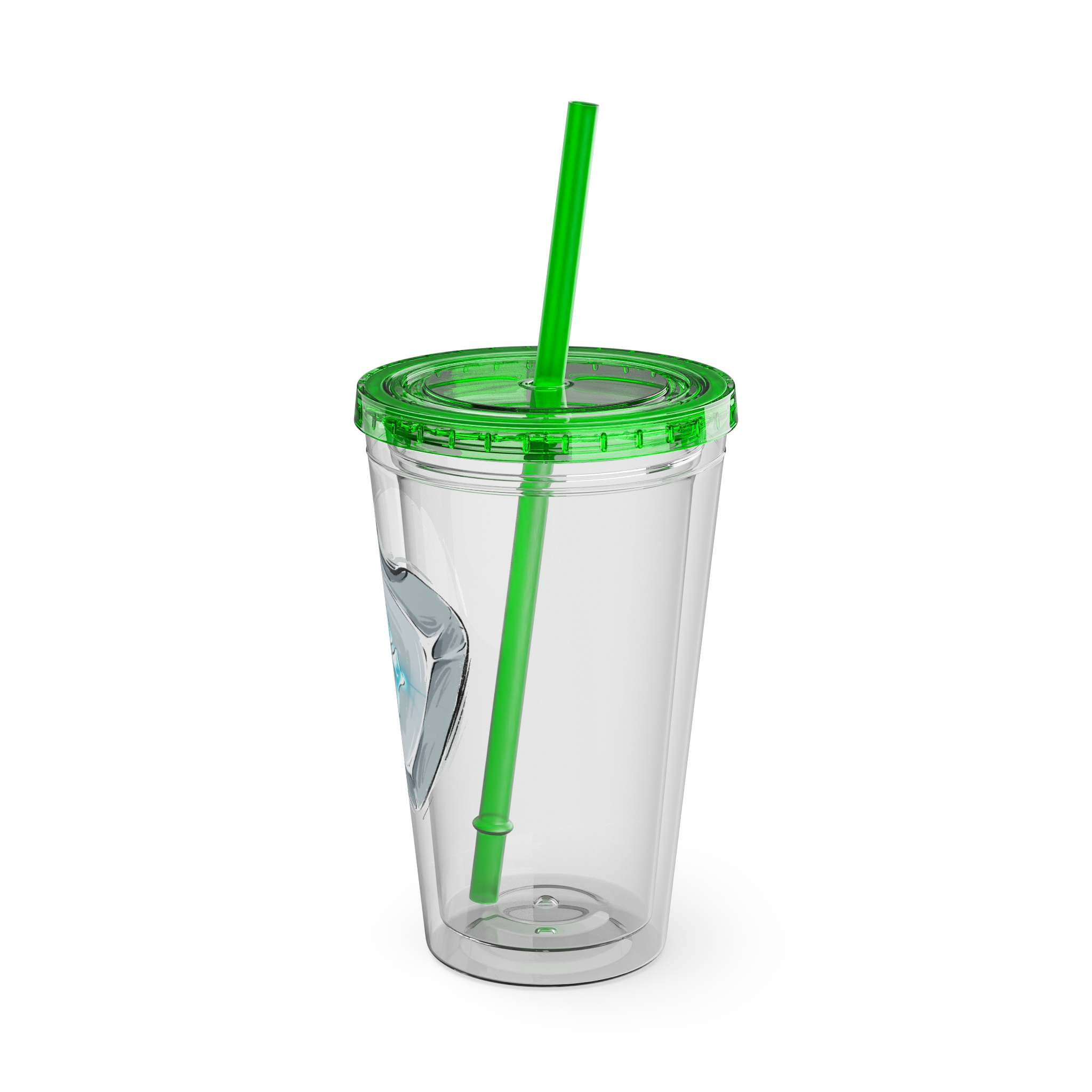 Sage Clear Tumbler with Straw - Image 20