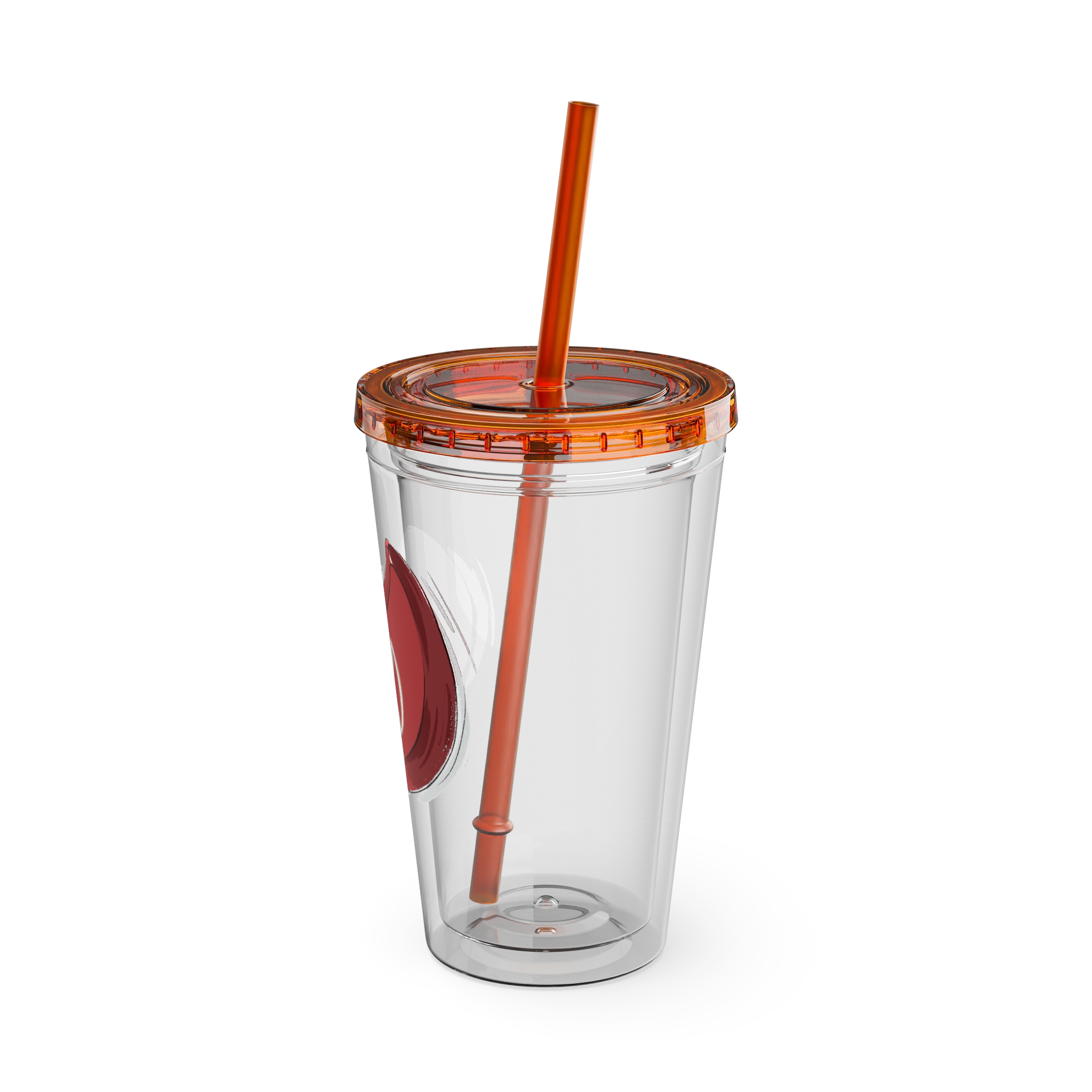 Warrior Clear Tumbler with Straw - Image 16