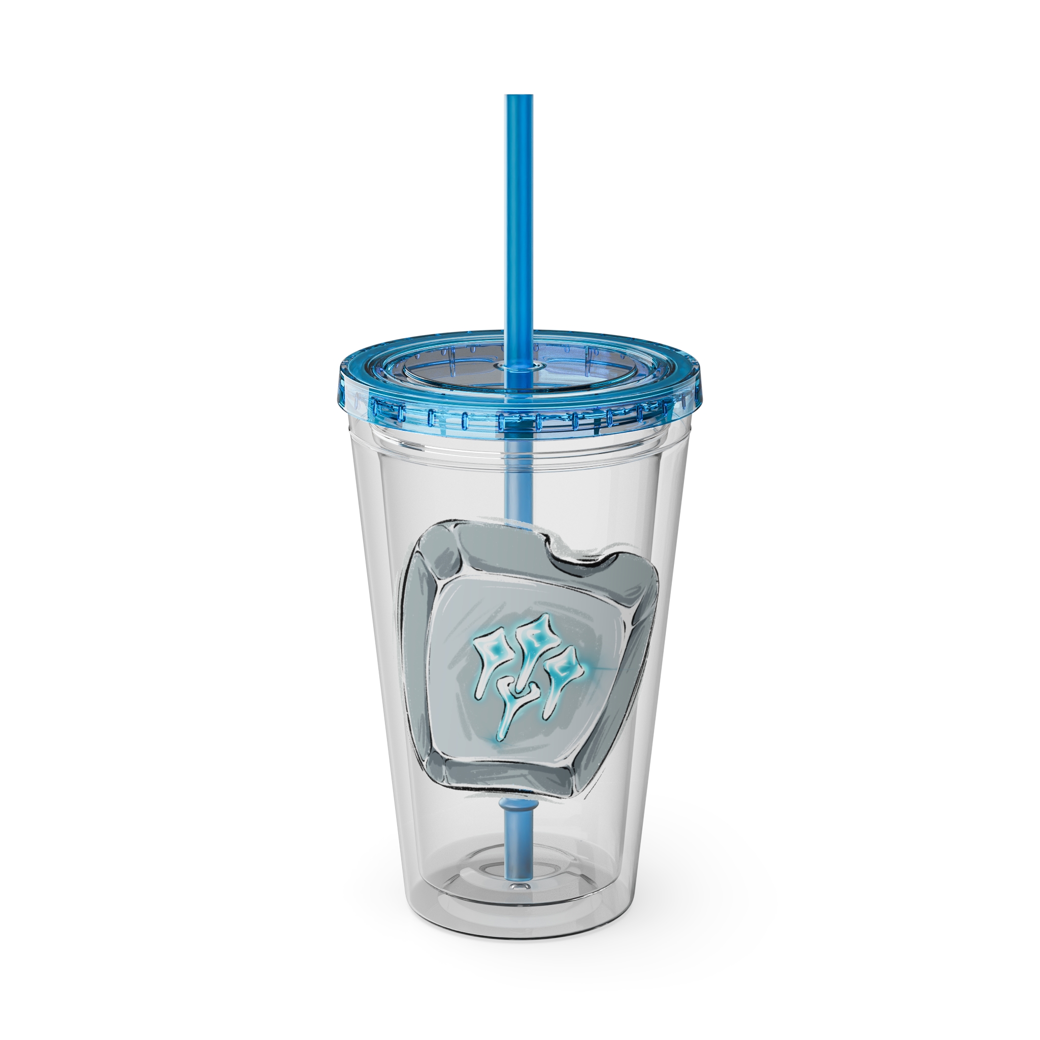 Sage Clear Tumbler with Straw - Image 25