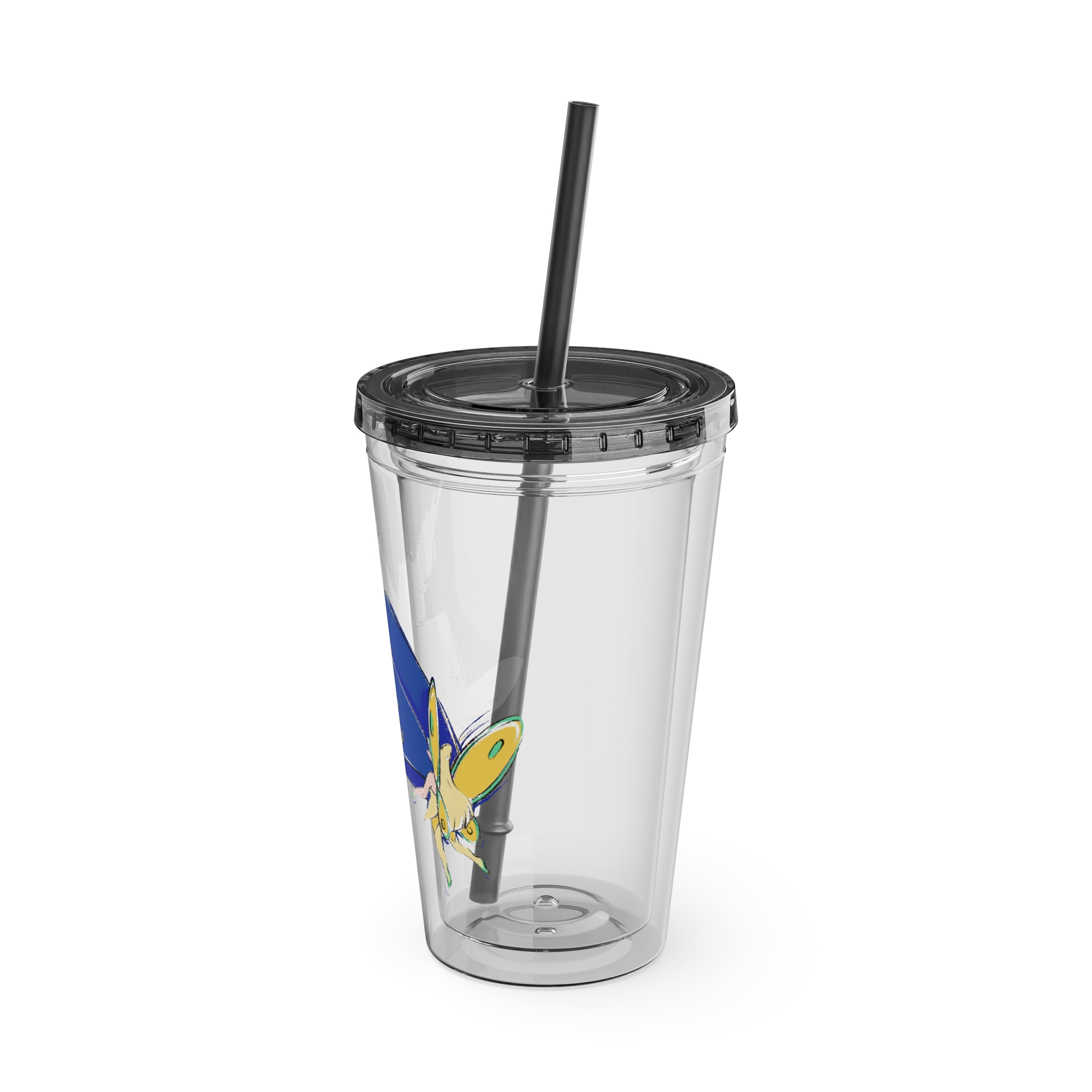 Scholar Clear Tumbler with Straw - Image 12