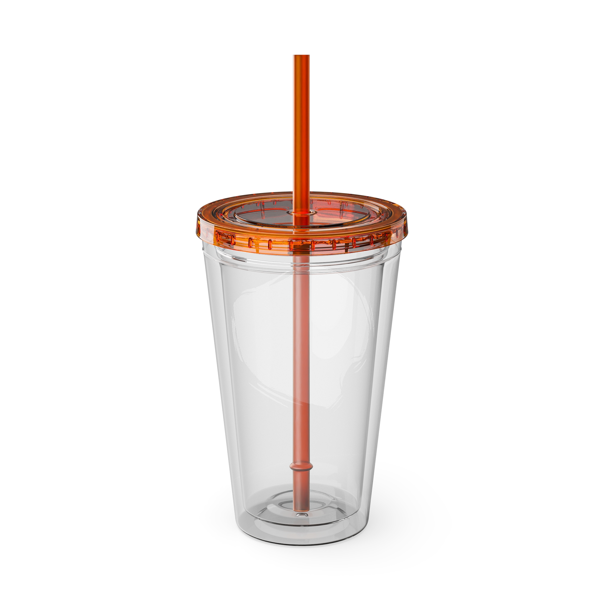 Monk Clear Tumbler with Straw - Image 15