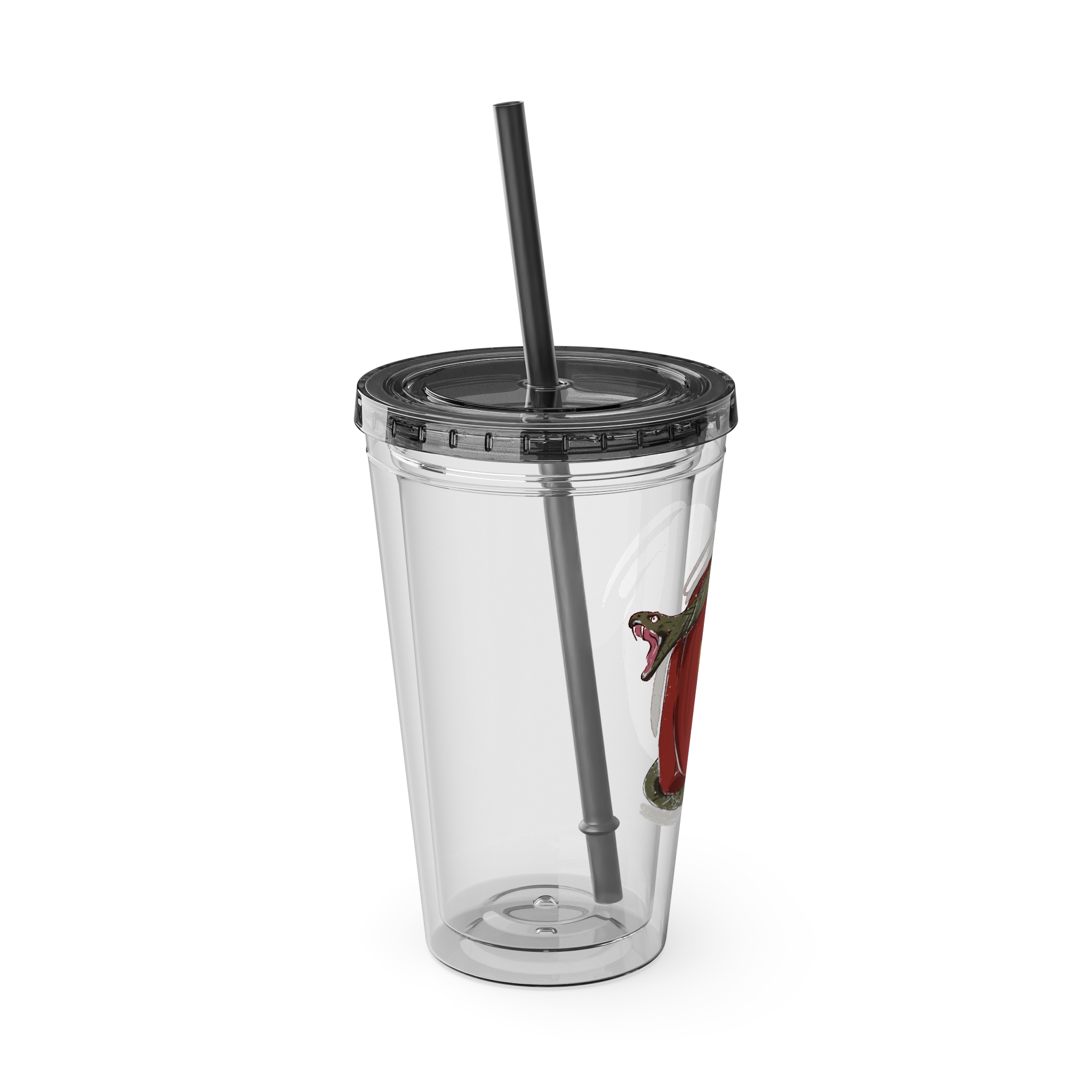 Viper Clear Tumbler with Straw - Image 10