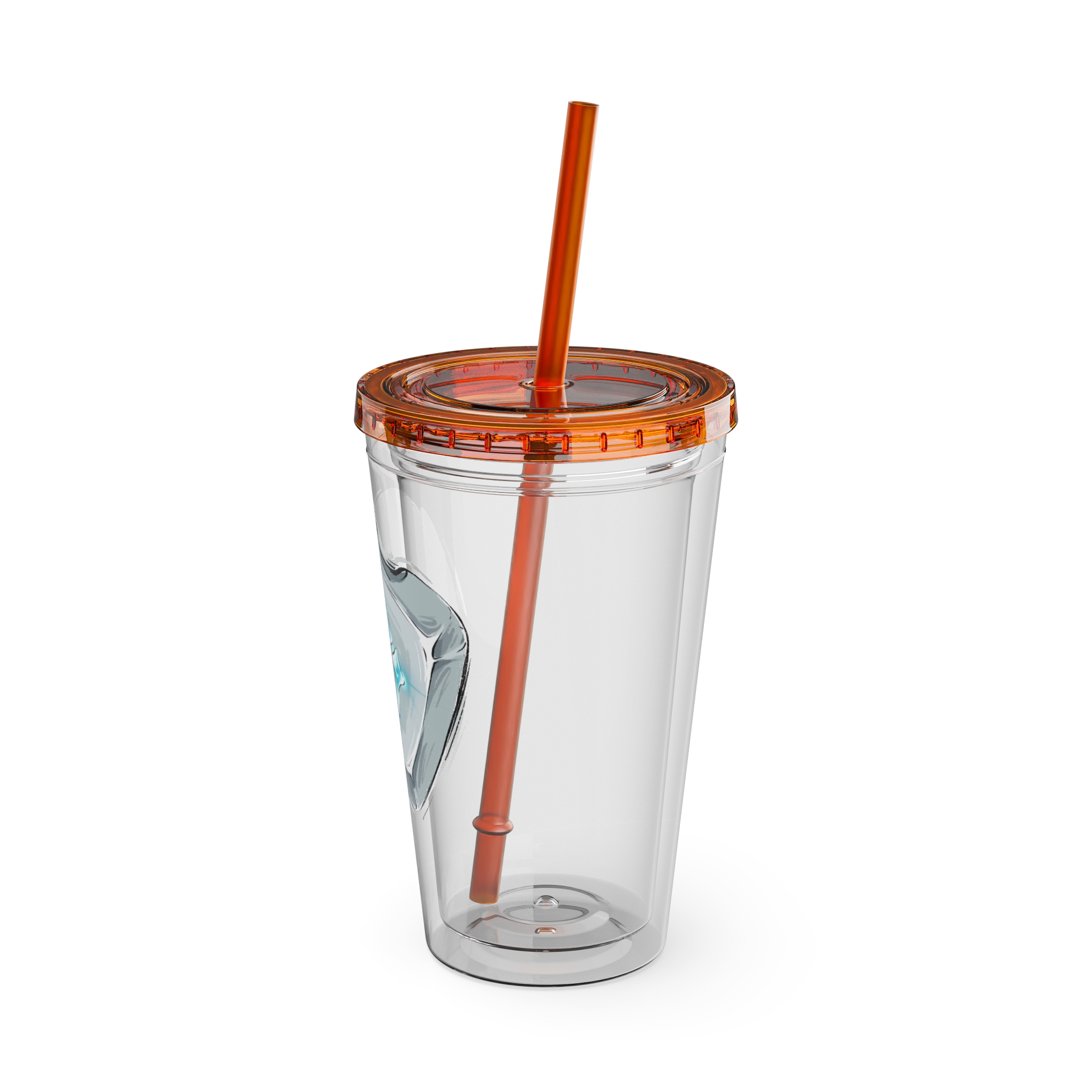 Sage Clear Tumbler with Straw - Image 12