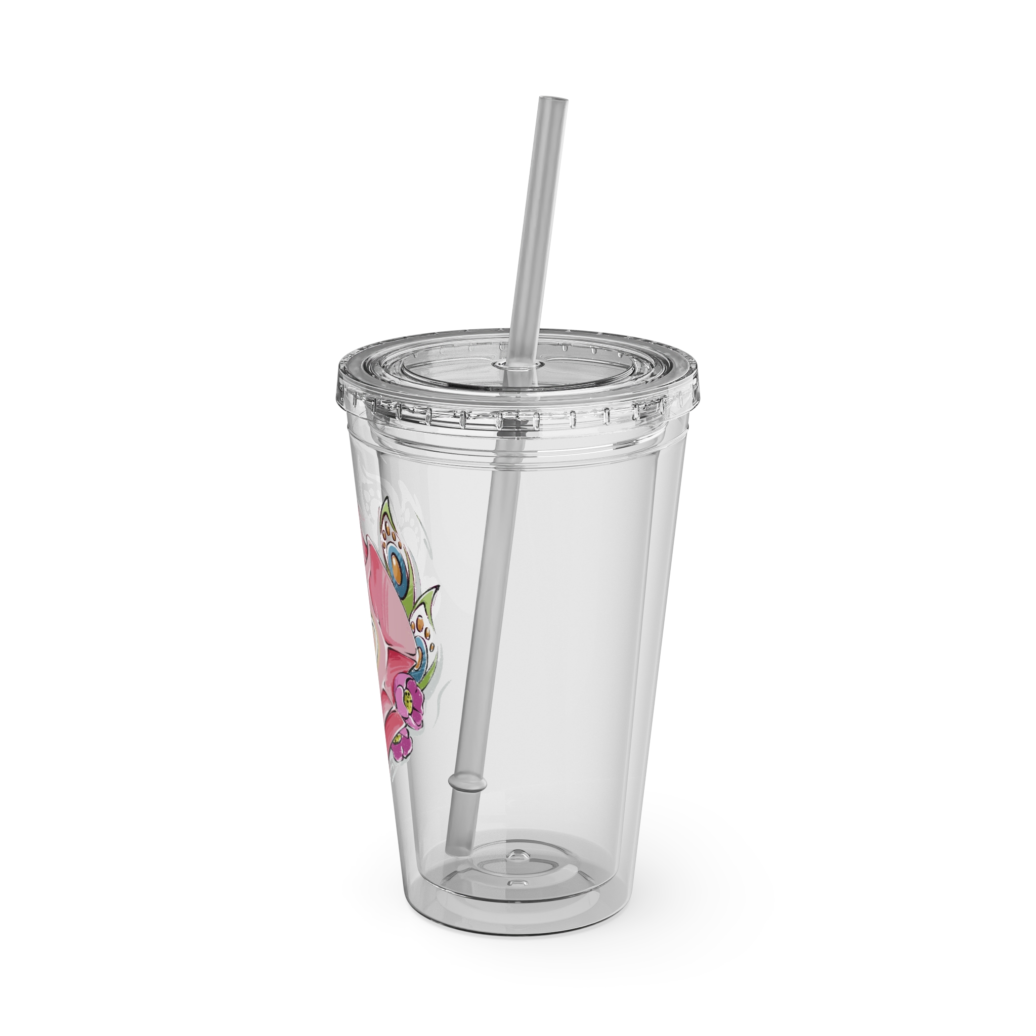Dancer Clear Tumbler with Straw - Image 8