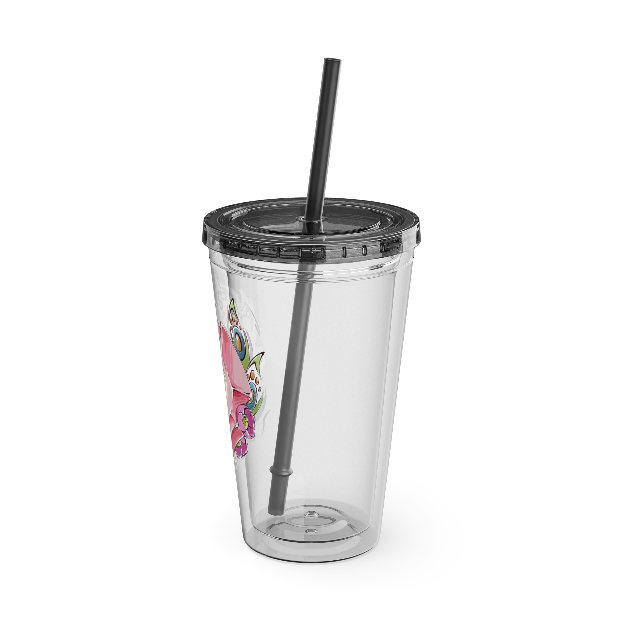 Dancer Clear Tumbler with Straw - Image 12