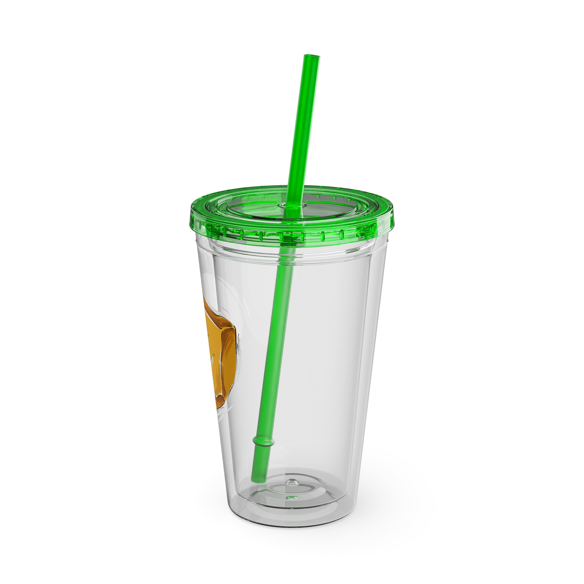 Monk Clear Tumbler with Straw - Image 20