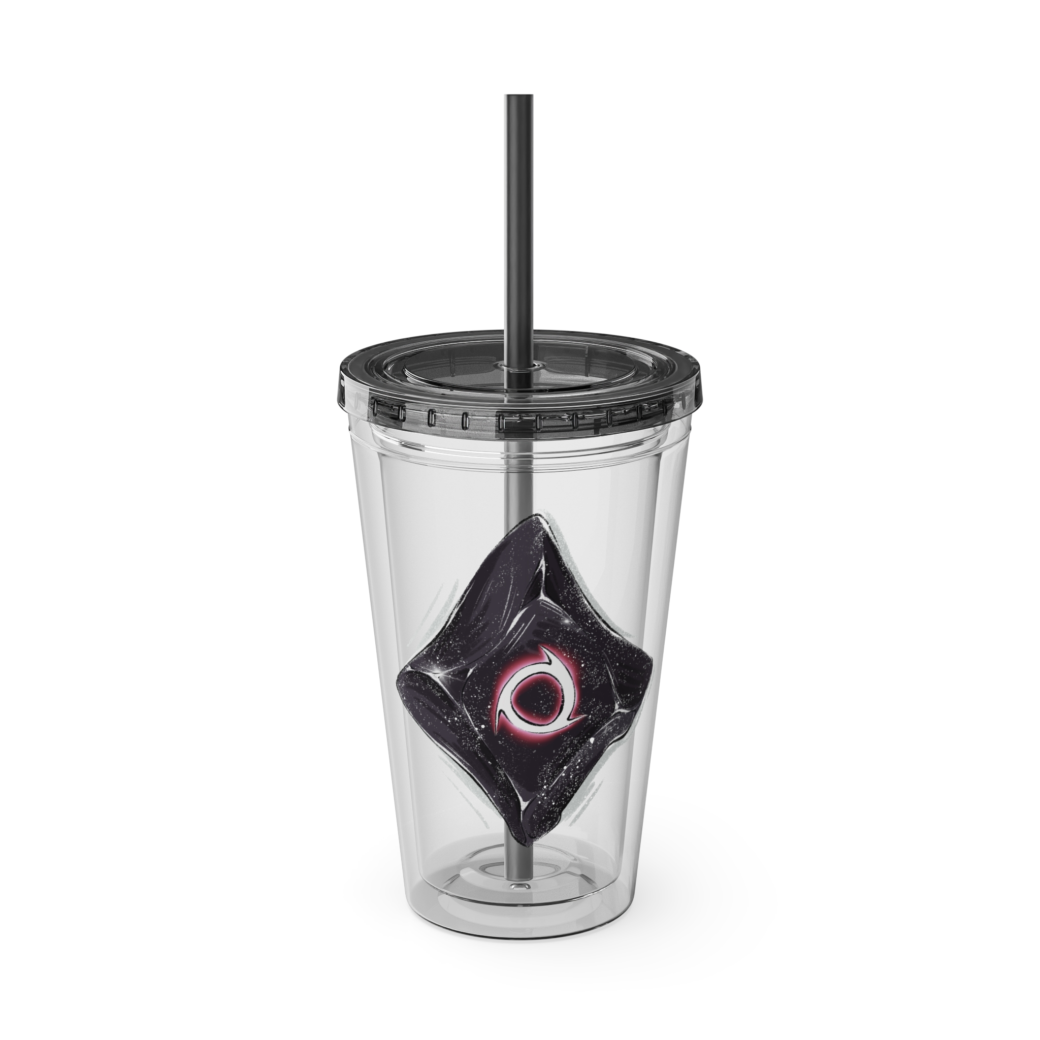 Ninja Clear Tumbler with Straw